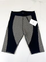 Balmain Monogram High Rise Cycling Shorts Size 38