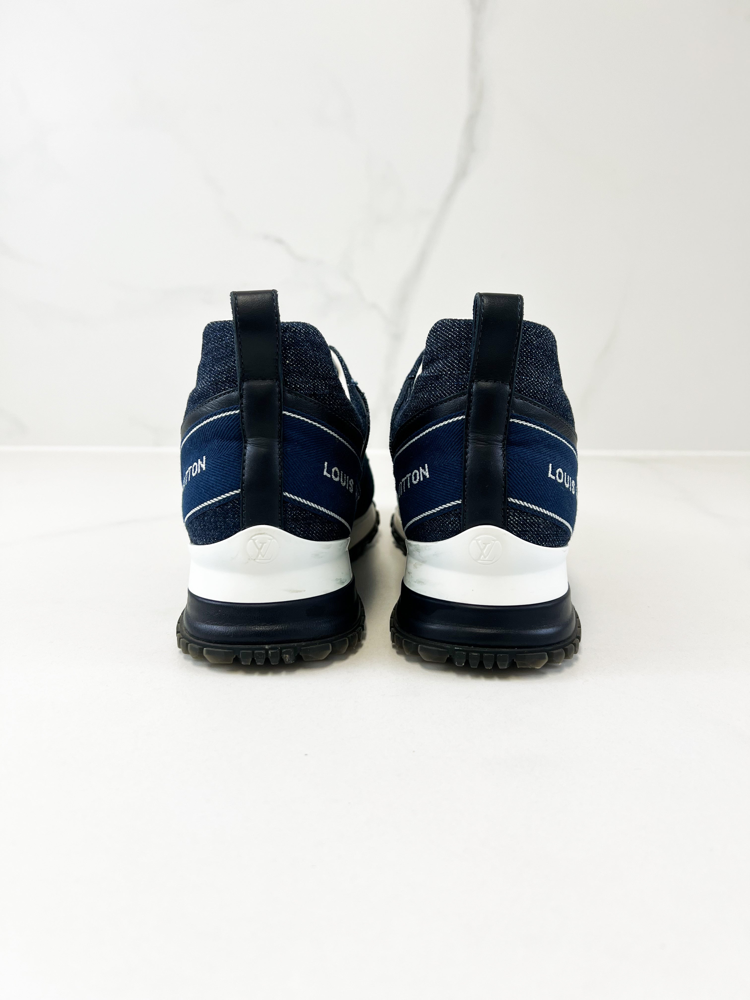 Louis Vuitton Denim Runaway Sneaker Size 36