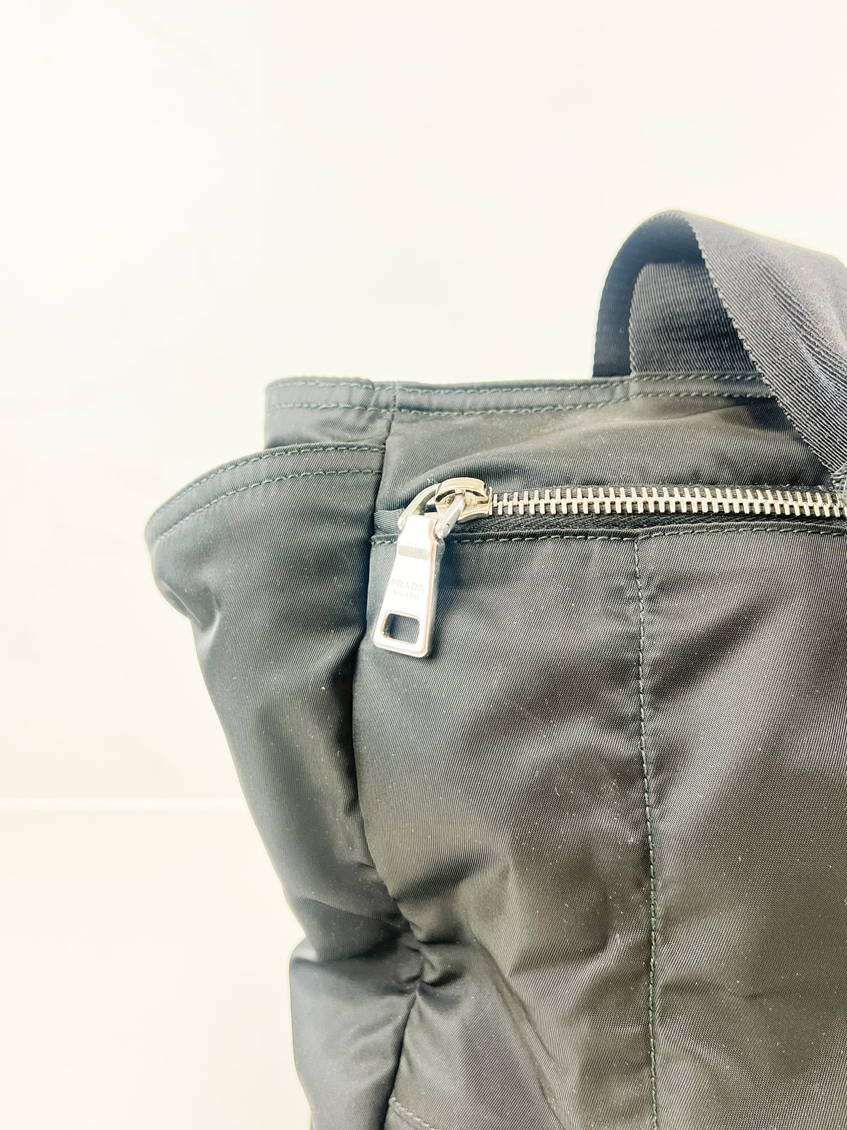 Prada Black Re-Nylon Baby Bag