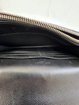 Saint Laurent Black Cassandre Envelope WOC SHW