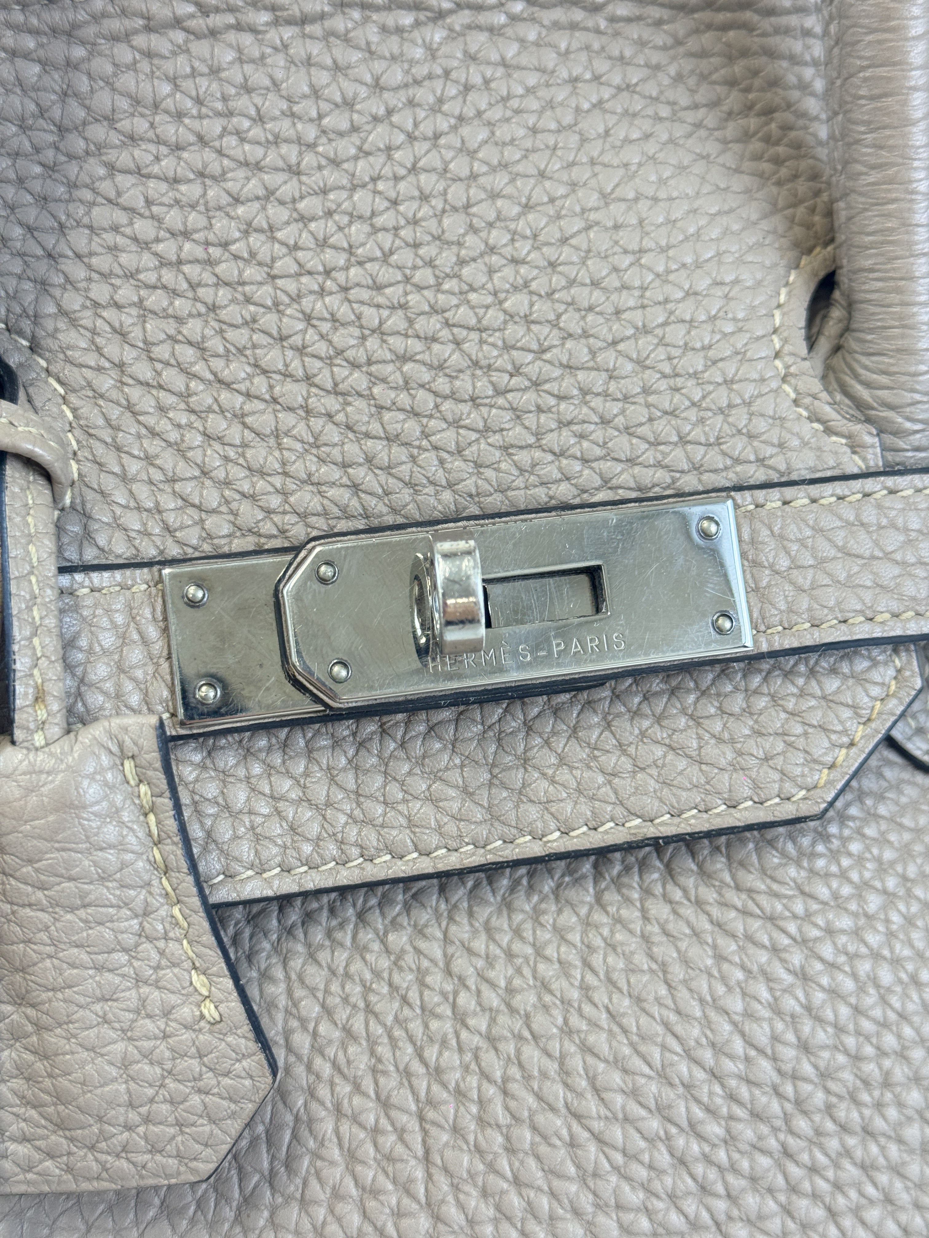 Hermes Clemence Leather Birkin 35