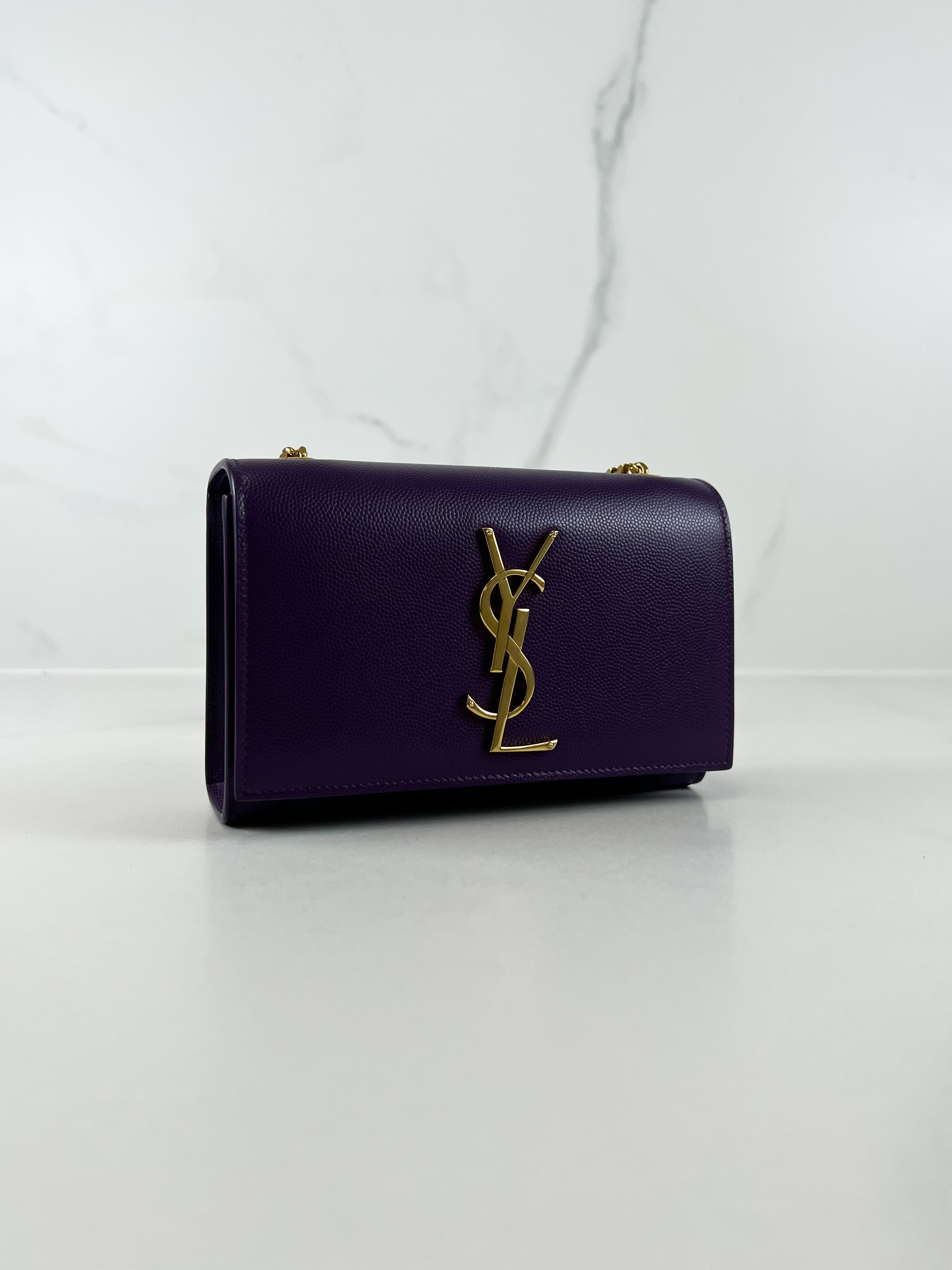 Saint Laurent Kate Small Leather Chain Bag