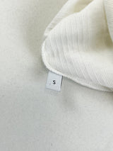 Loewe White Logo Cropped Top Size Small