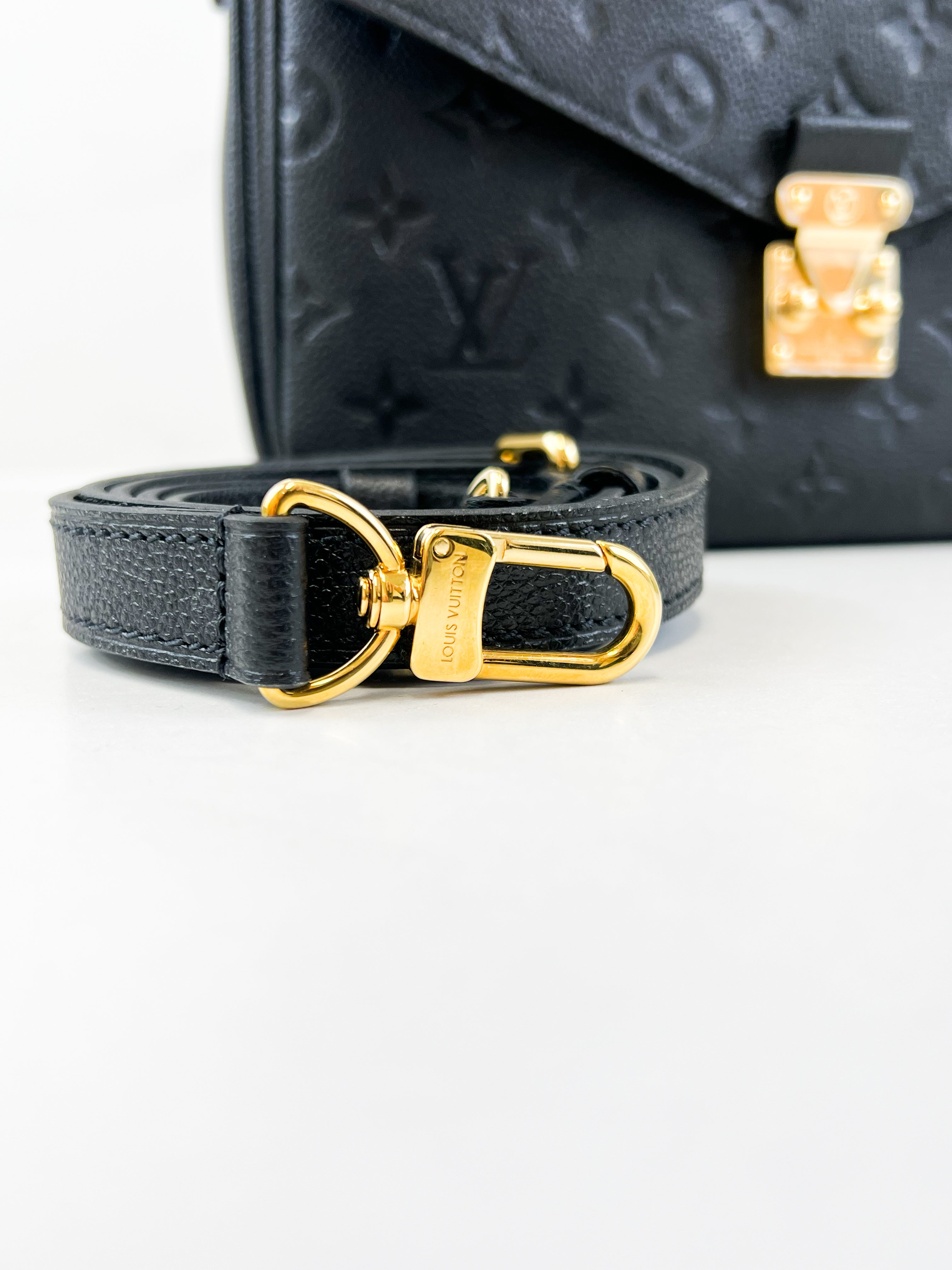 Louis Vuitton Empreinte Black Pochette Metis