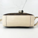 Louis Vuitton Saintogne in Beige Monogram Canvas