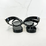 Givenchy Black Jelly Sandal Size 38