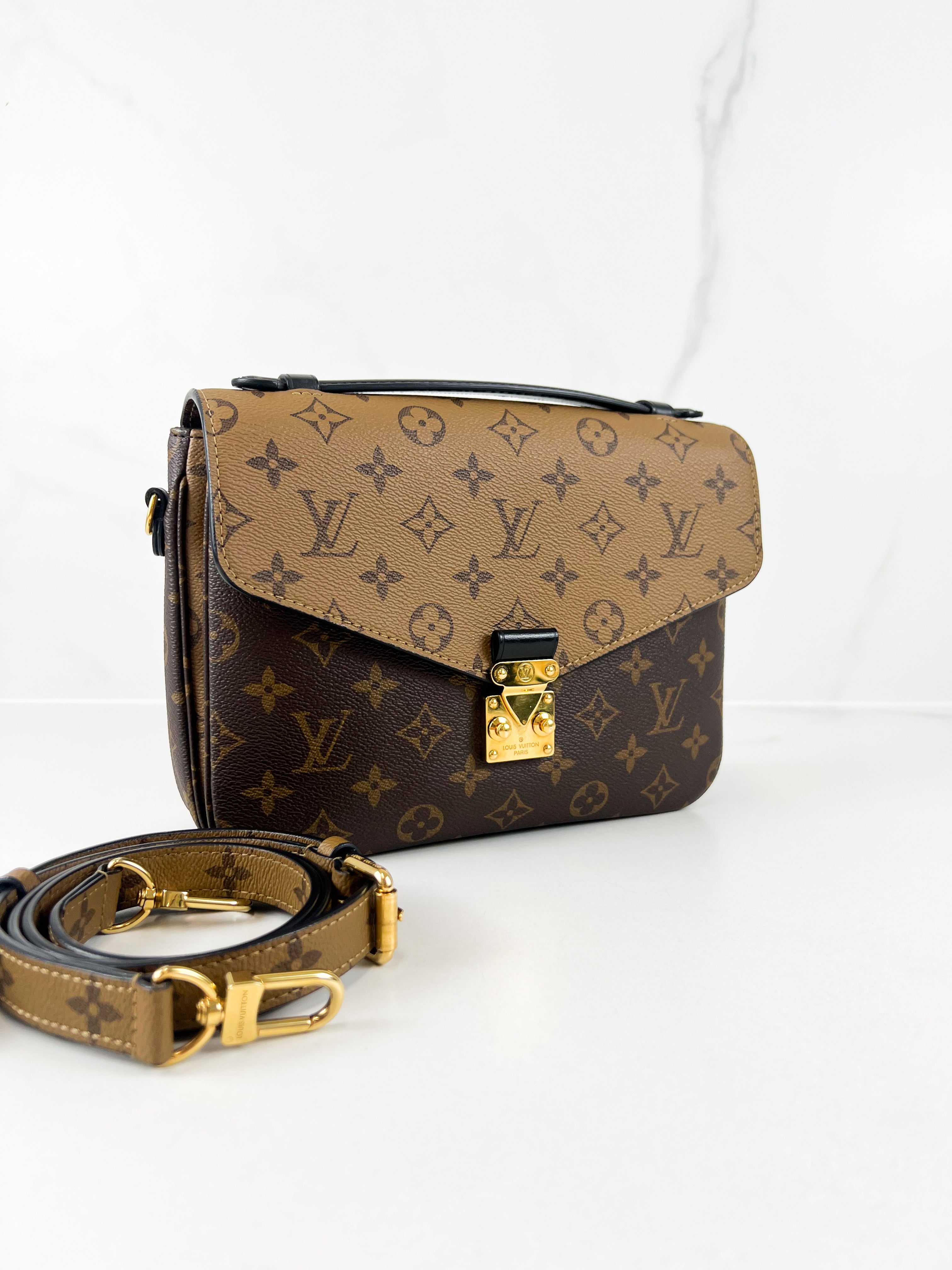 Louis Vuitton Monogram Reverse Pochette Metis
