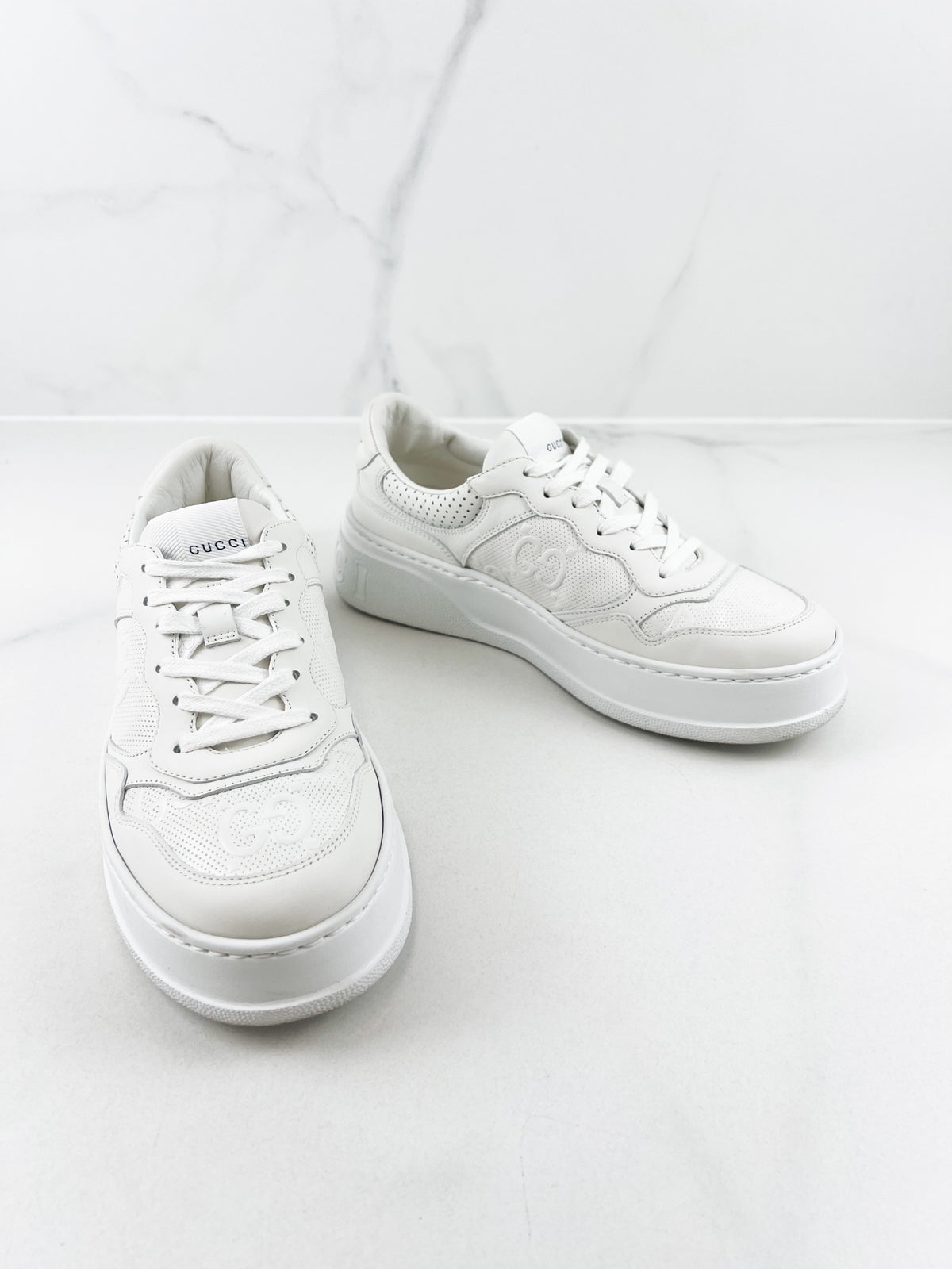 Gucci GG Embossed Sneaker Size 39