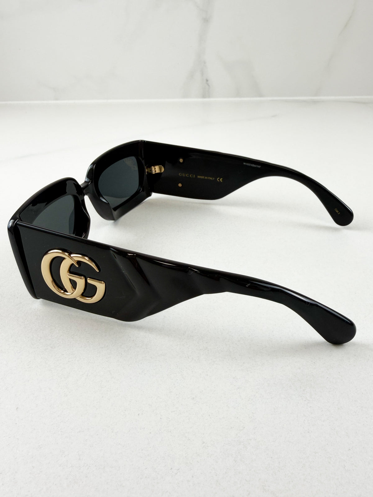 Gucci GG Logo Black Sunglasses