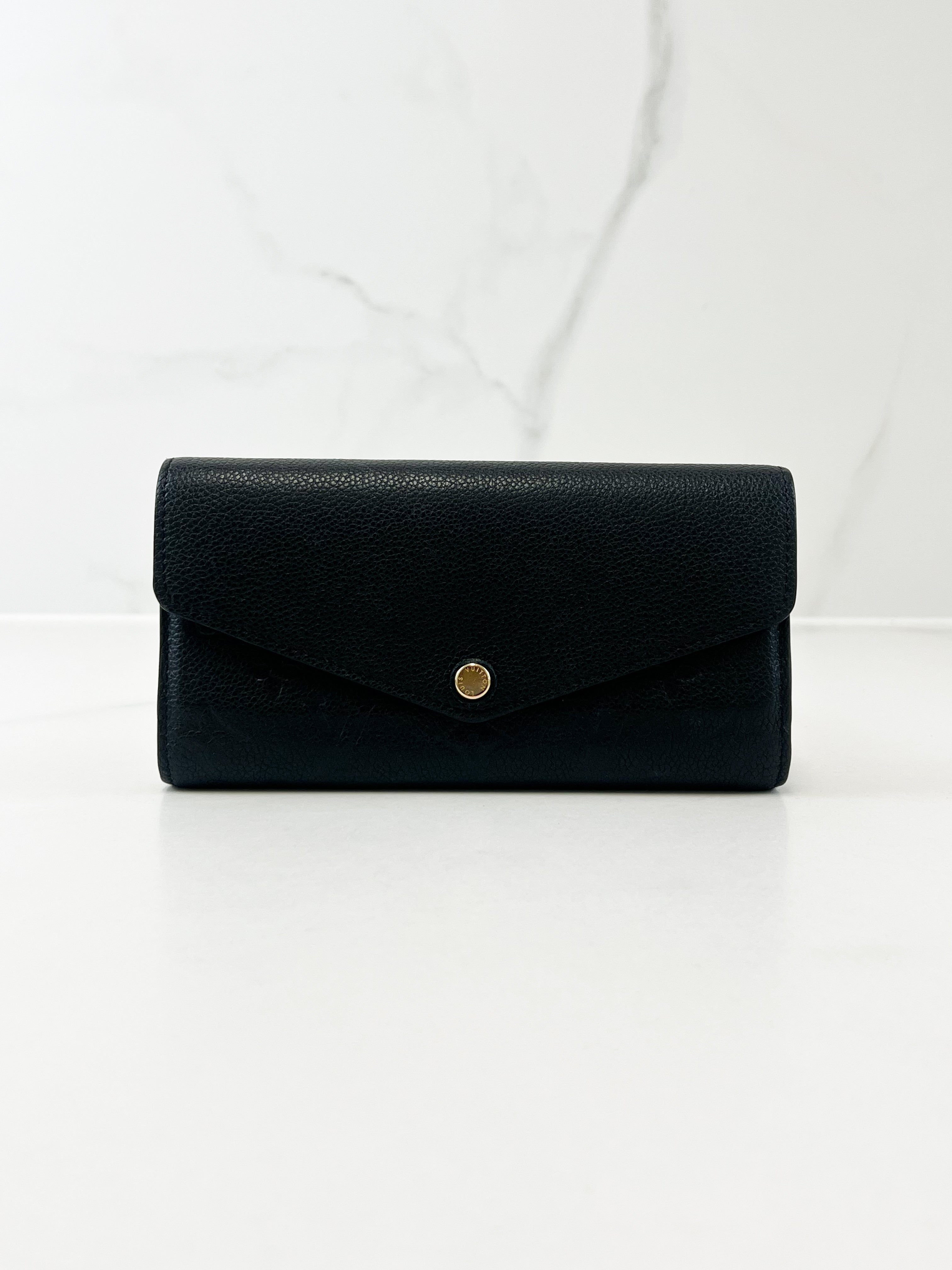 Louis Vuitton Sarah Wallet in Monogram Empreinte Leather