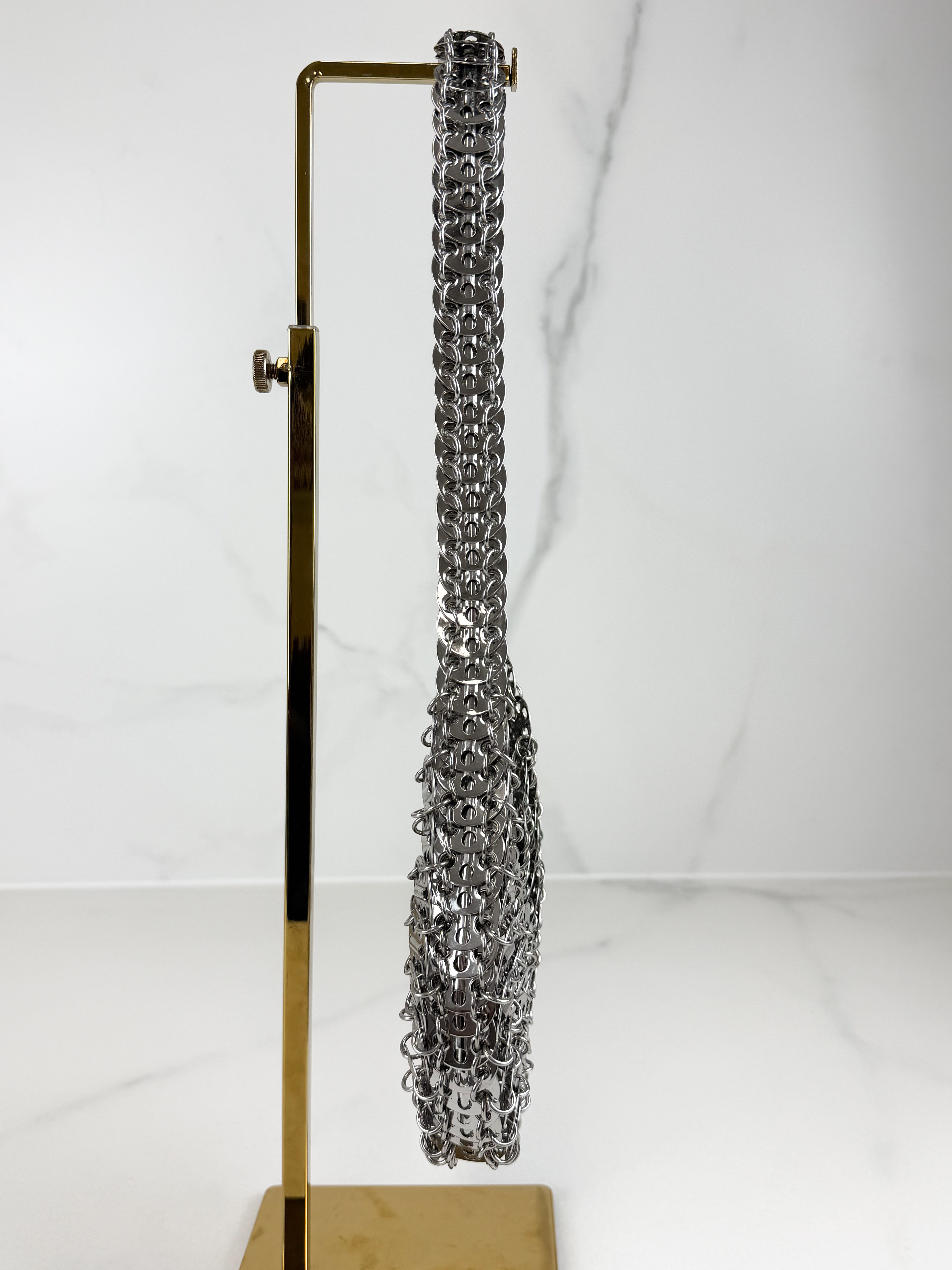 Rabanne 1969 Moon Chainmail Shoulder Bag