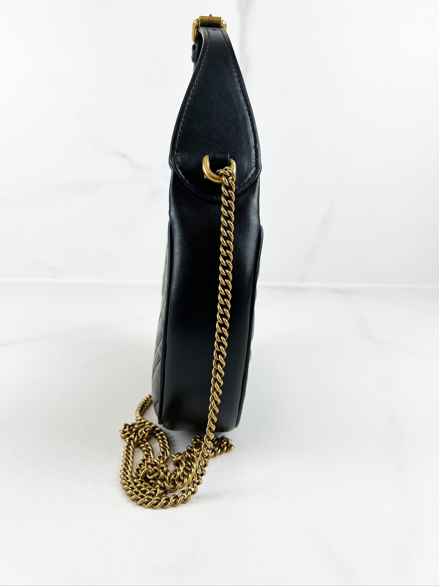 Gucci Half Moon Mini GG Marmont Bag