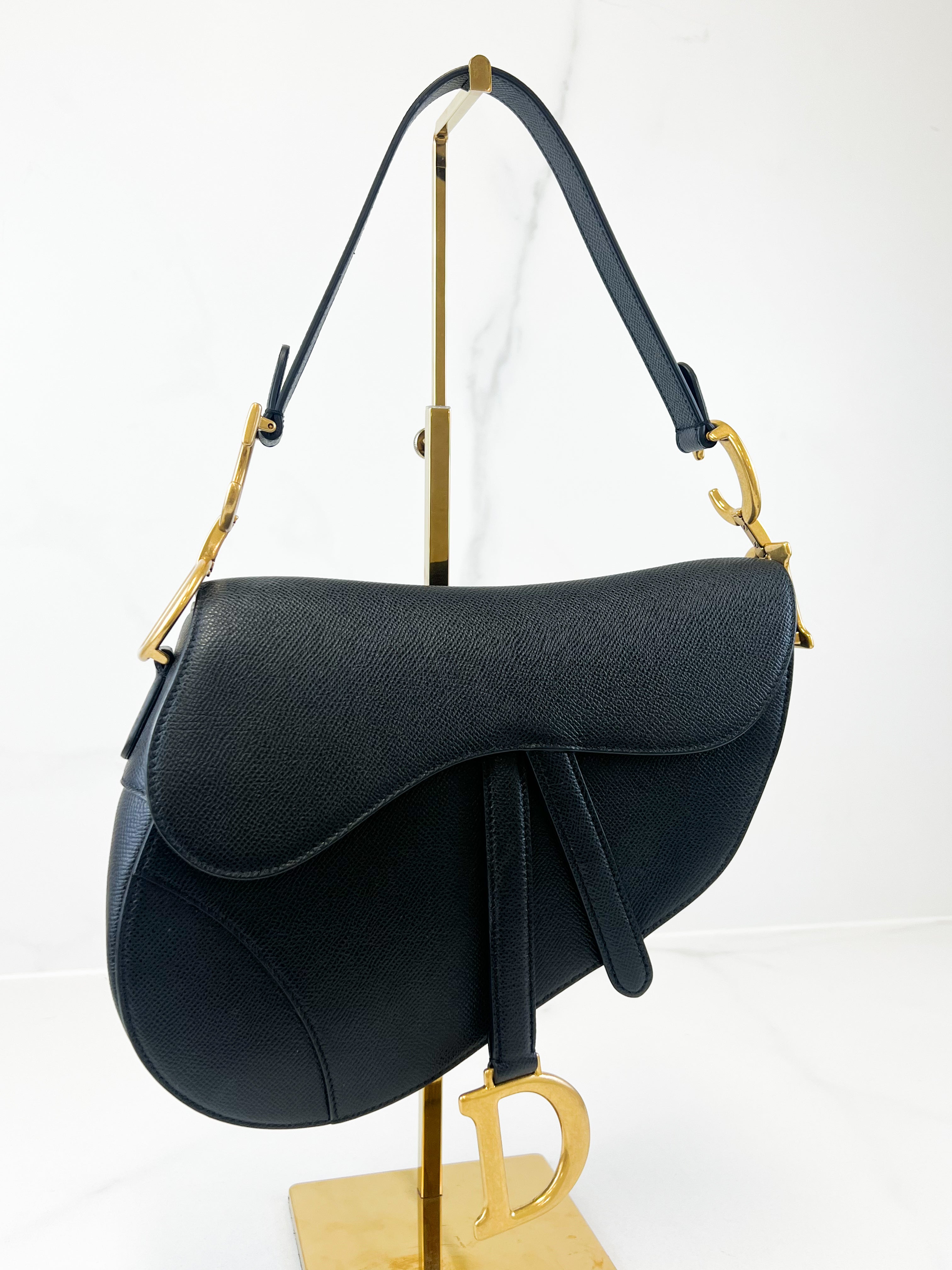 Christian Dior Medium Saddle Bag with Strap