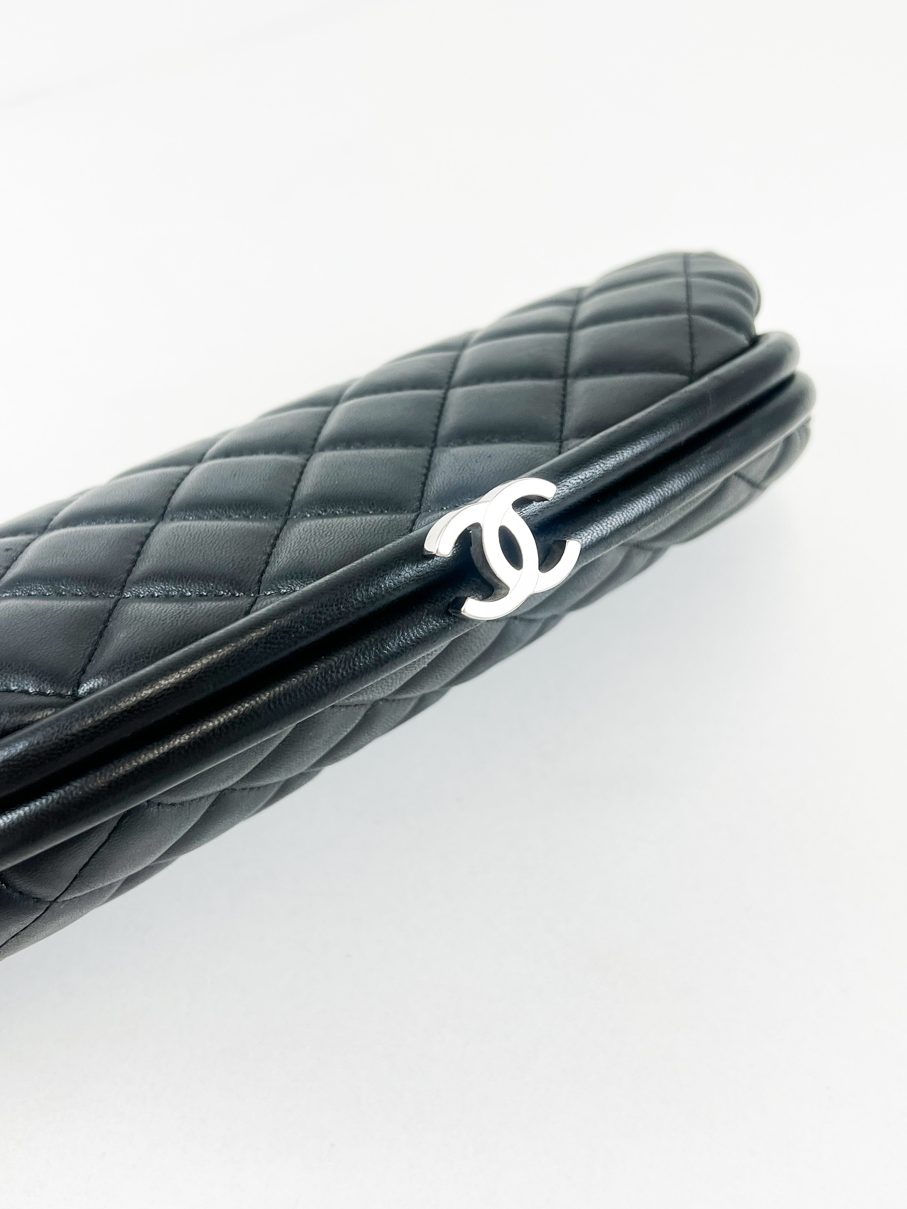 Chanel Calfskin CC Clutch