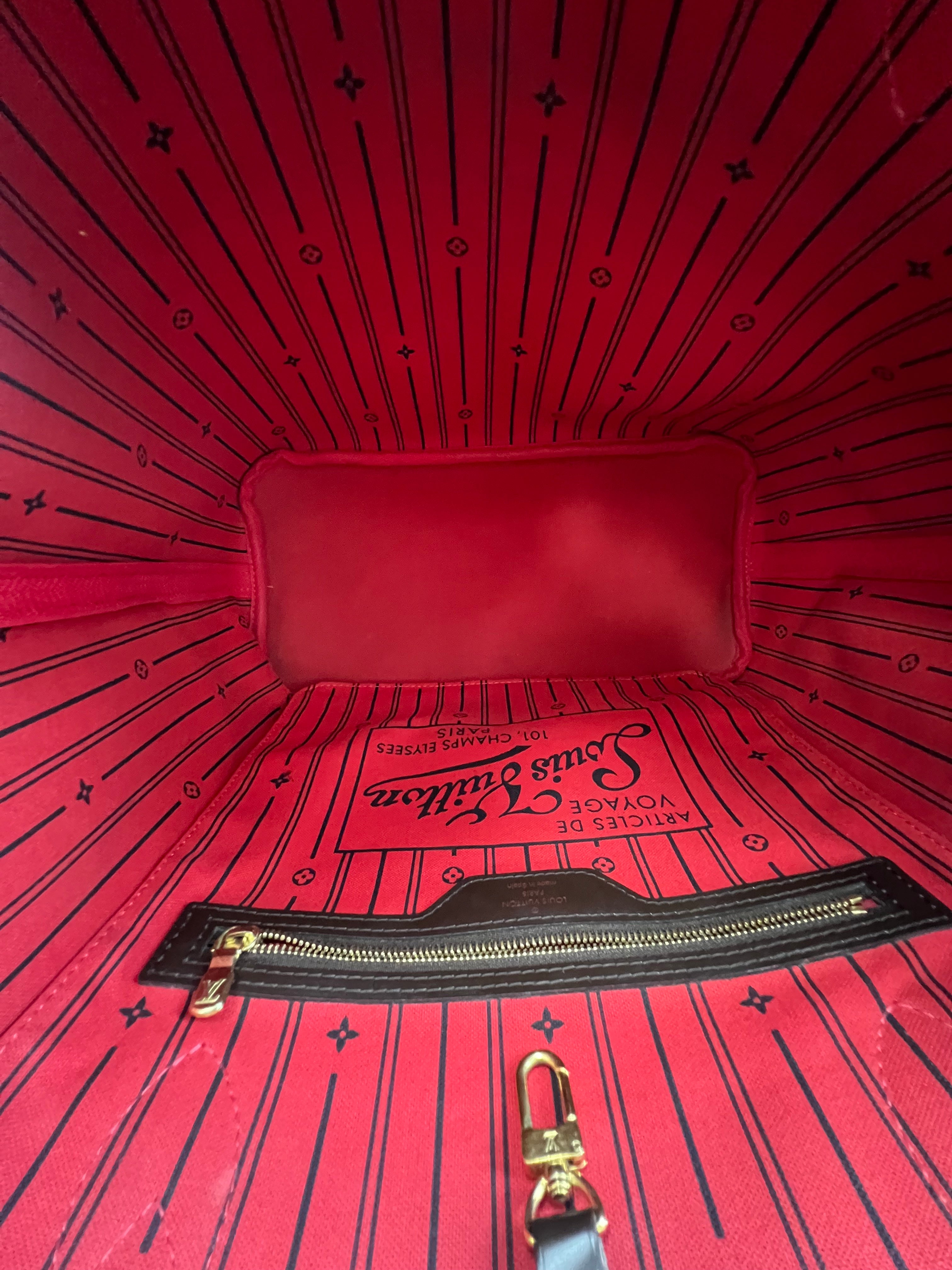 Louis Vuitton Damier Ebene Neverfull MM