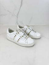 Valentino Rockstud Open Sneaker Size 37