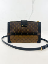 Louis Vuitton Monogram Canvas Trunk Clutch Bag