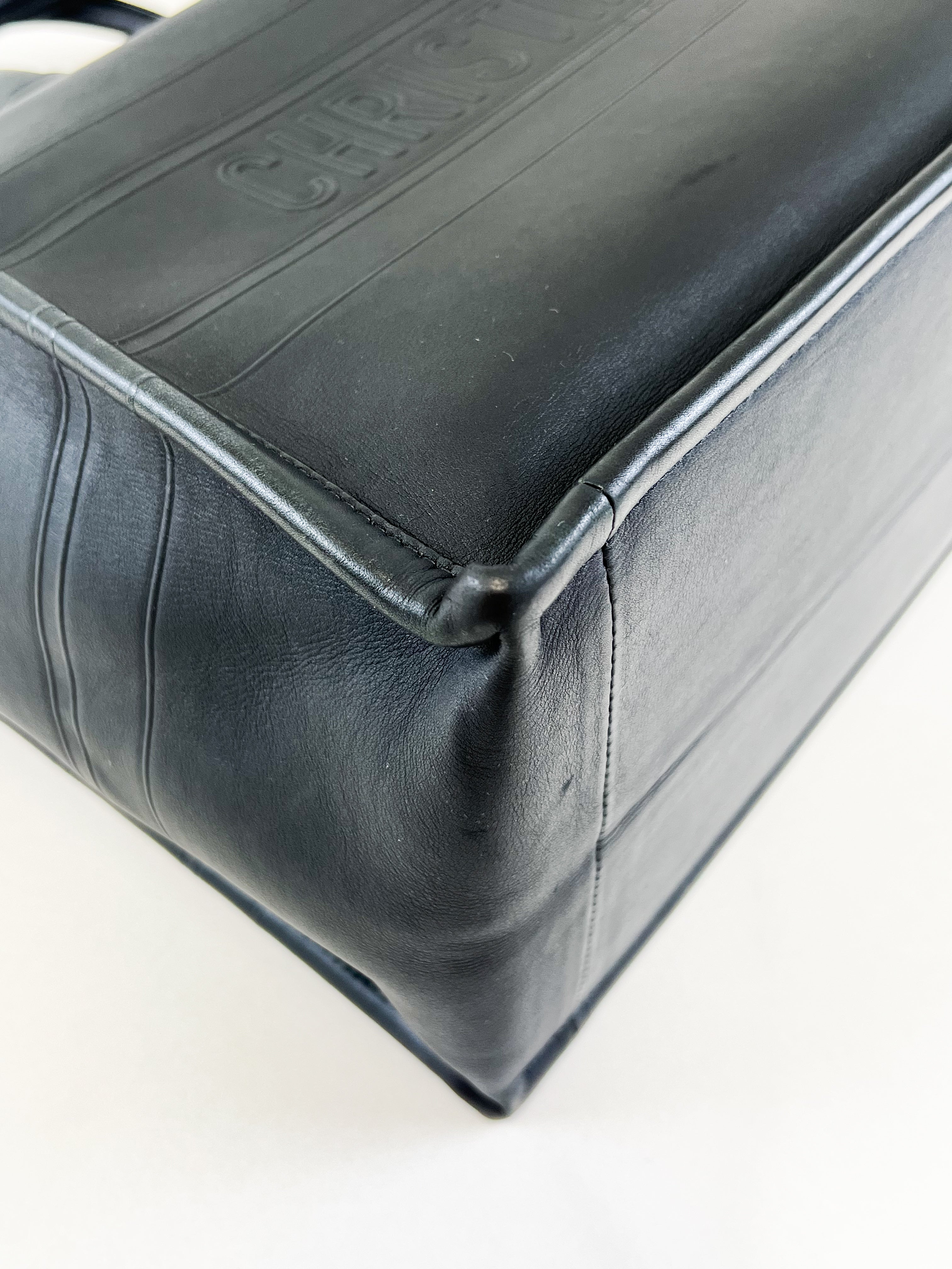 Christian Dior Medium Leather Tote