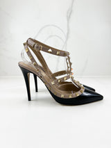 Valentino Black Rockstud Pumps Size 39