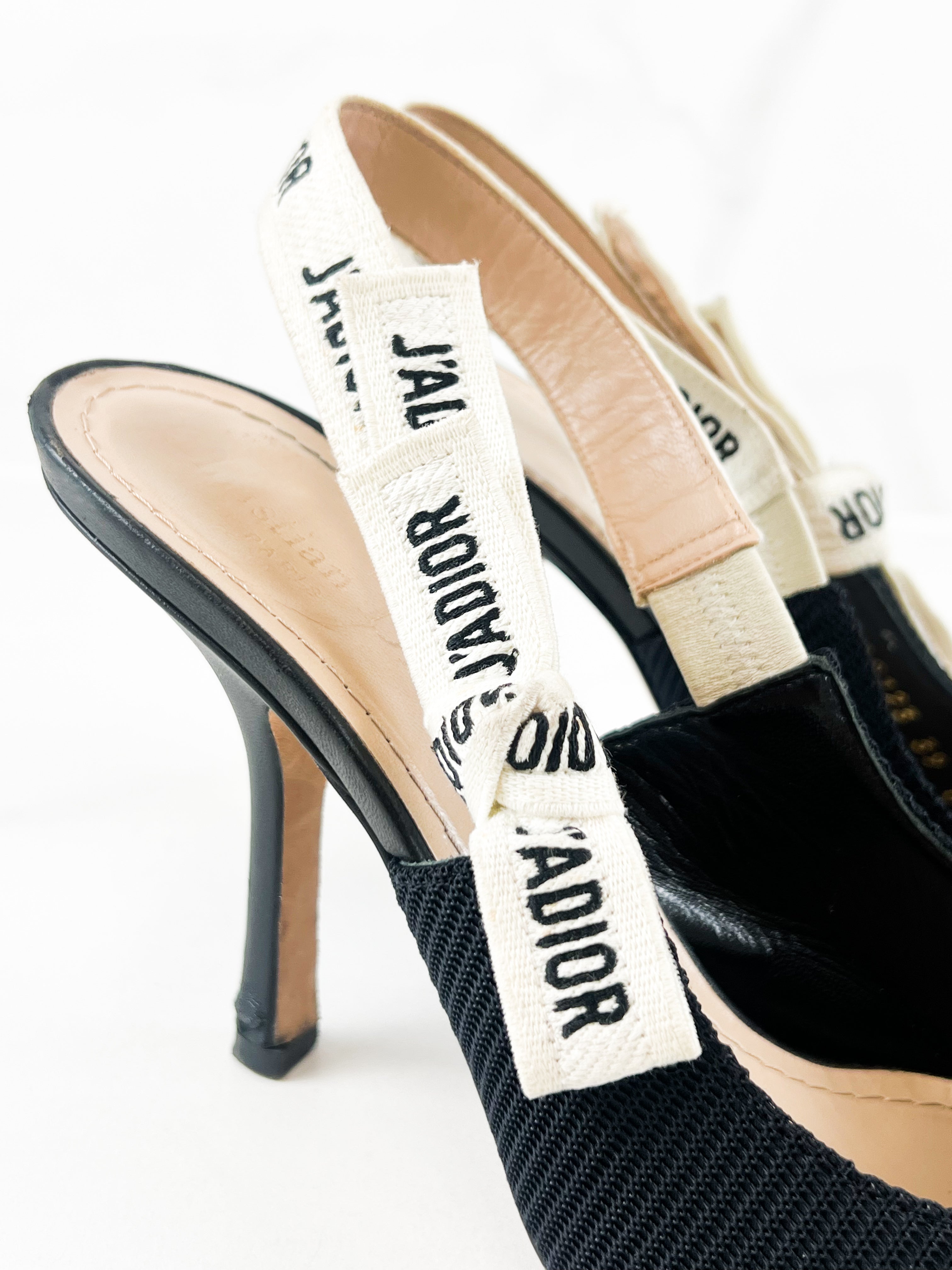 Christian Dior J'adior Slingback Heels Size 39