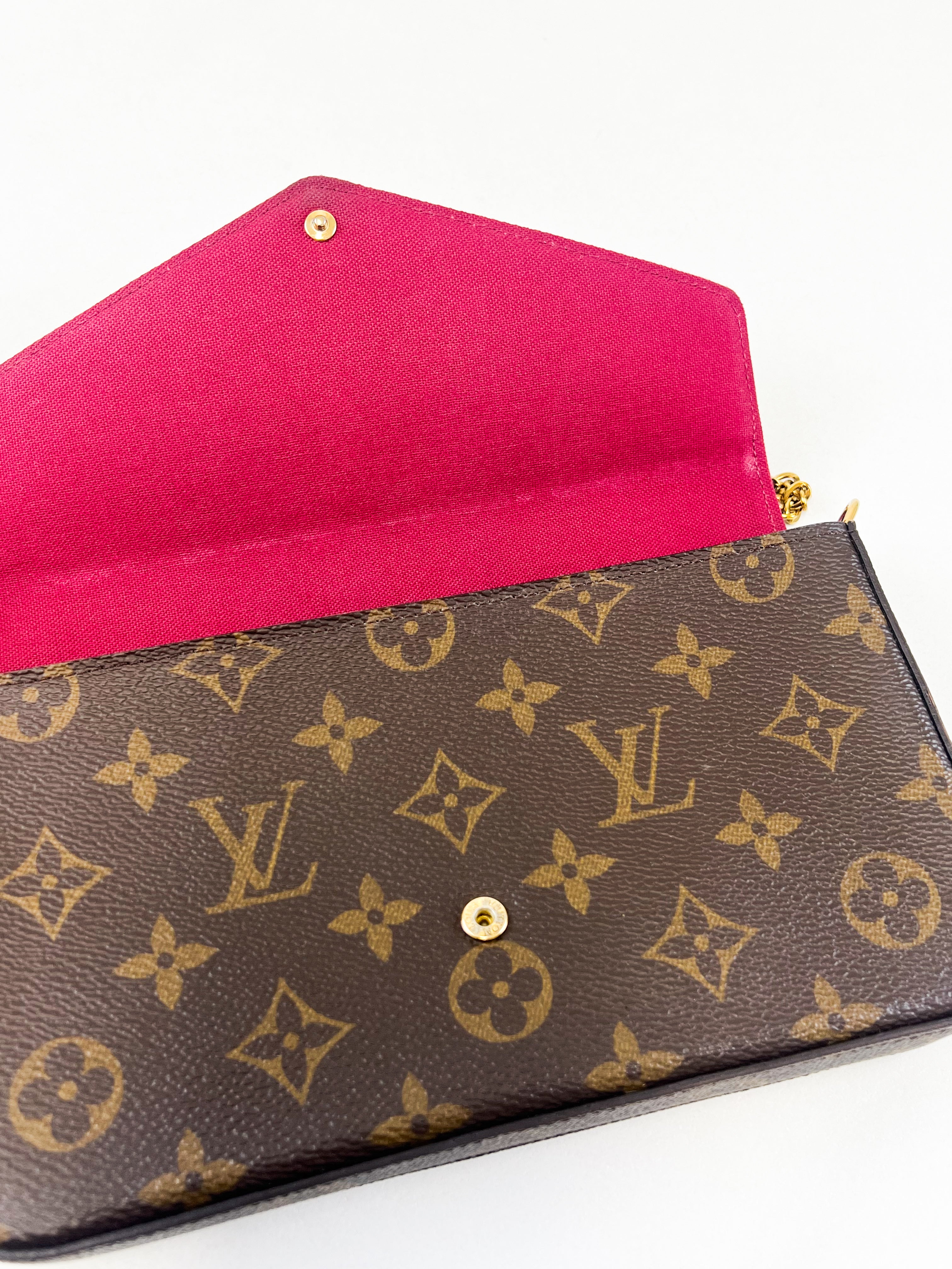 Louis Vuitton Felicie Pochette Monogram Canvas