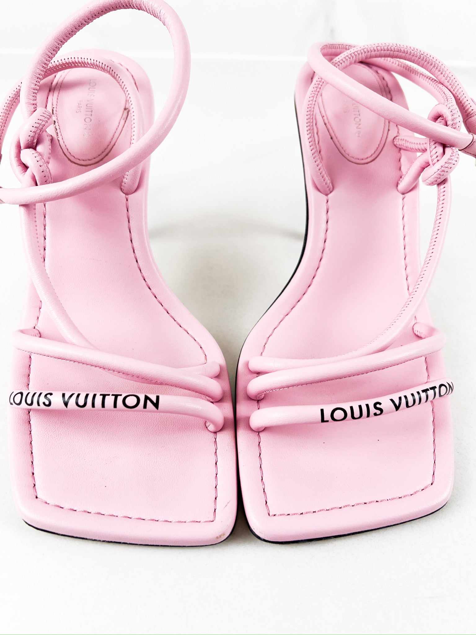 Louis Vuitton Noval Sandal Pink 37.5