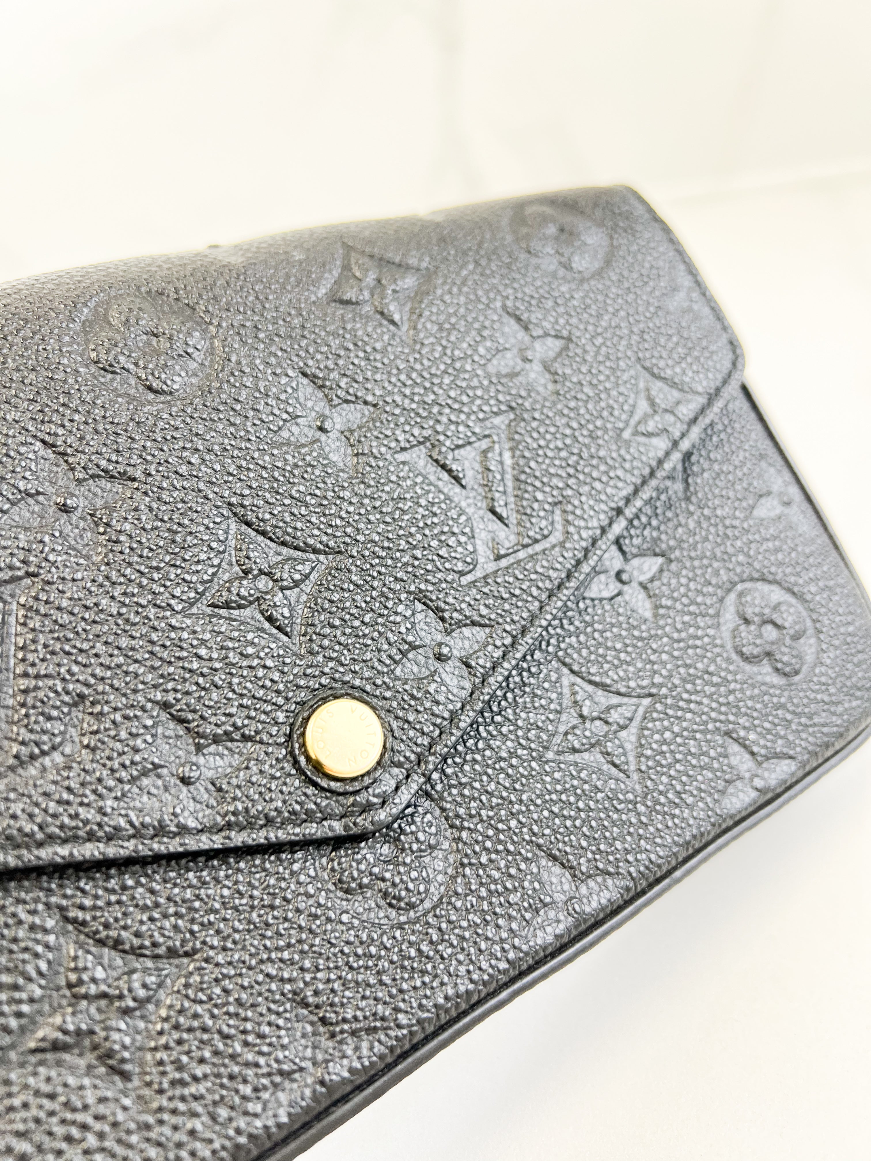 Louis Vuitton Felicie Pochette Monogram Empriente Leather