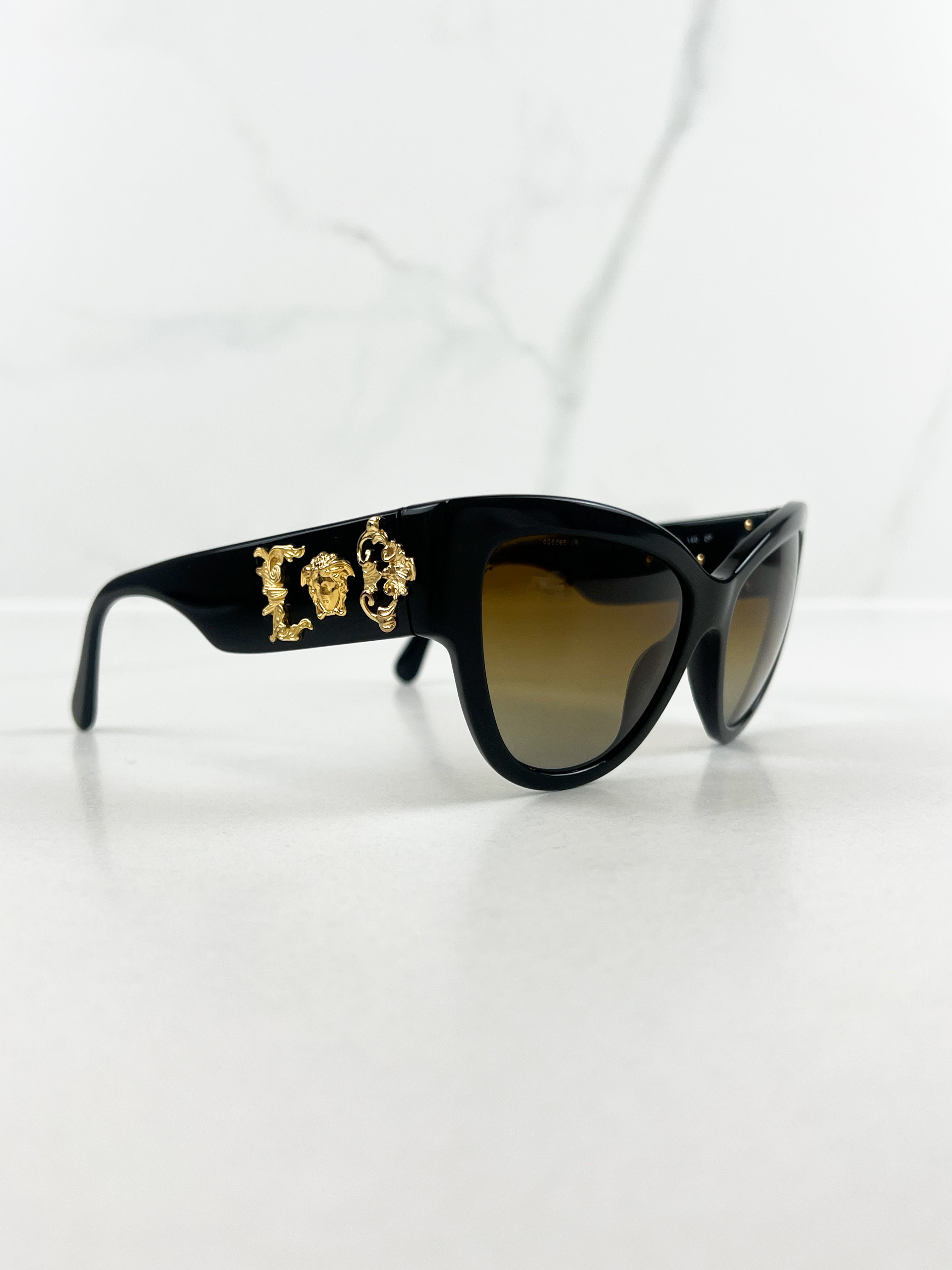 Versace Medusa Logo Sunglasses in Black