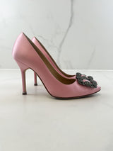 Manolo Blahnik Hangisi Pump 100mm