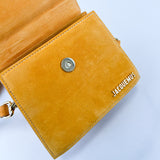 Jacquemus Orange Le Chiquito Suede Crossbody