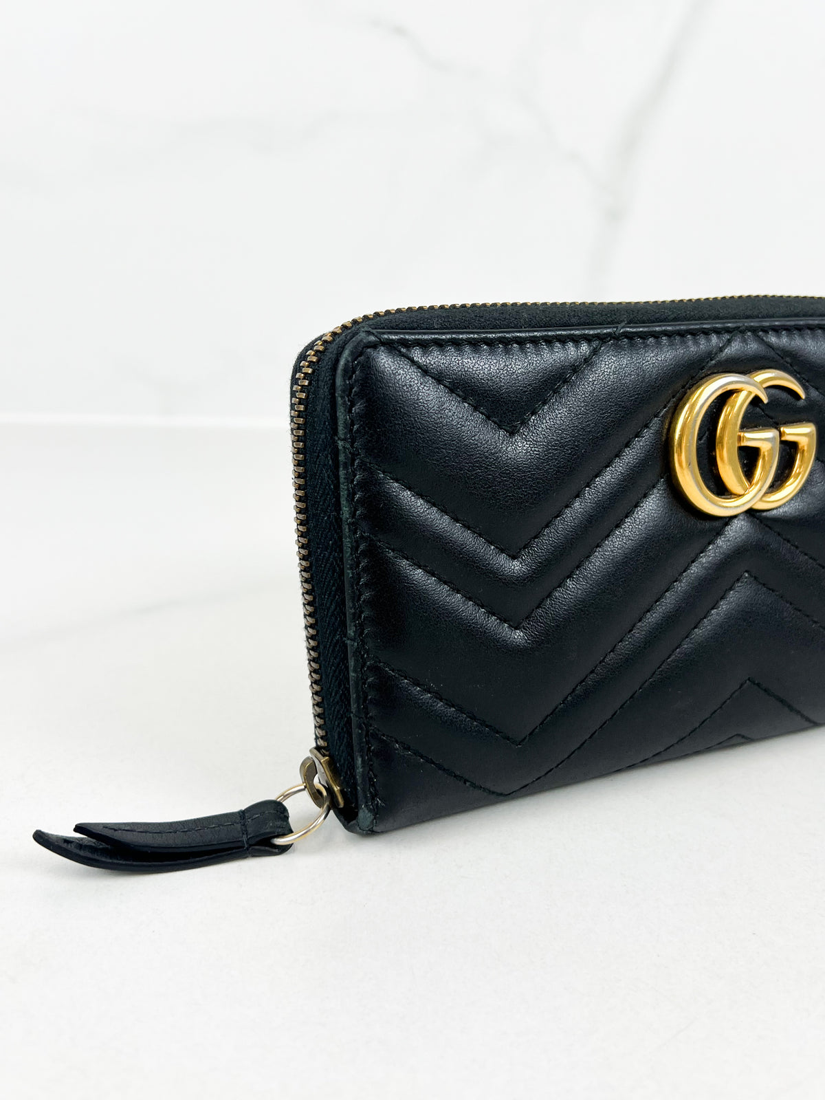 Gucci Marmont Zip Around Wallet
