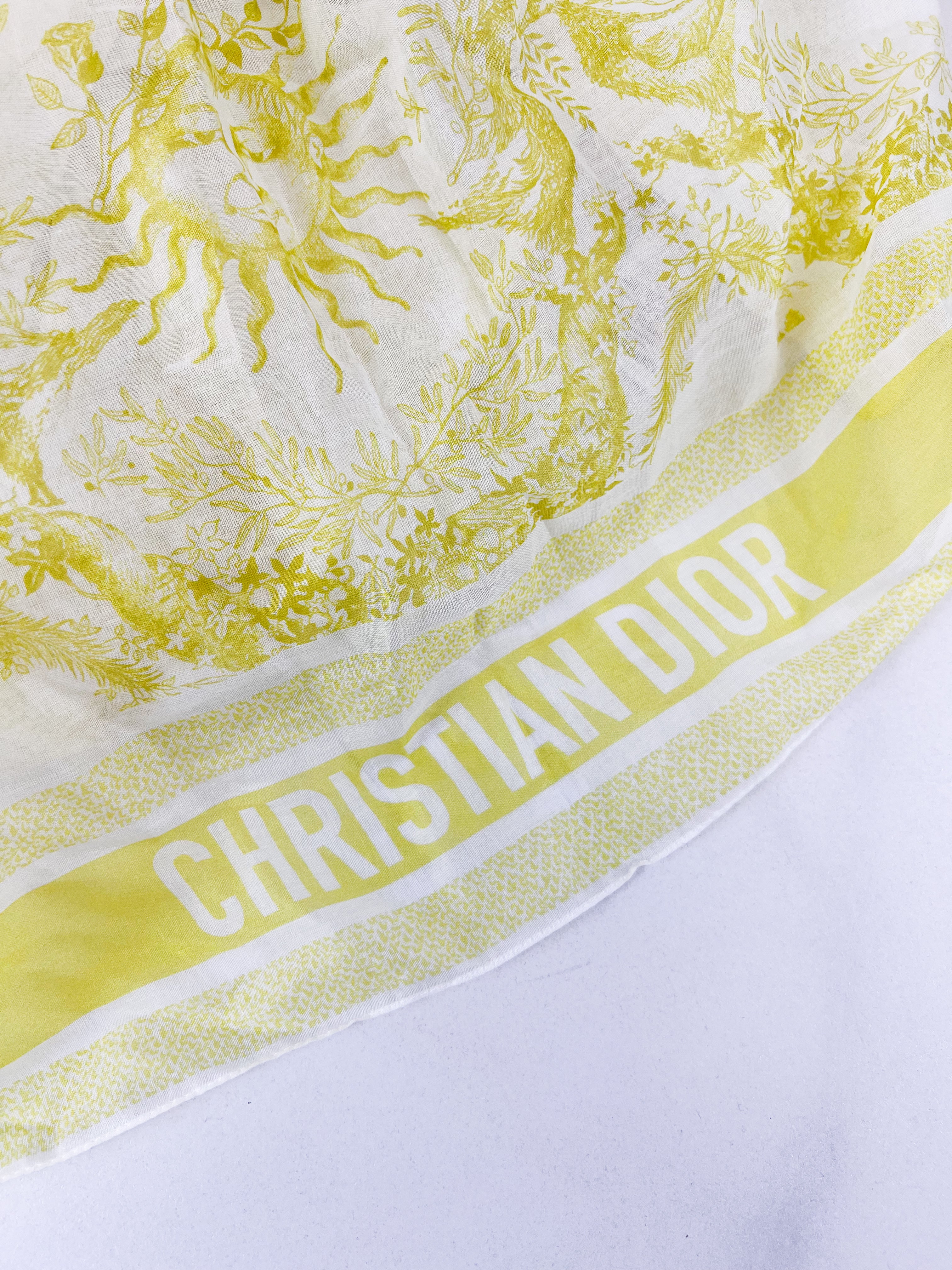Christian Dior Cotton Scarf