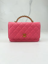 Chanel 22S Pink Caviar WOC