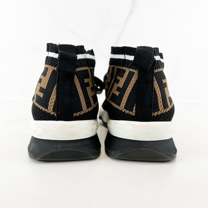 Fendi FF Fabric Sneaker Size 38