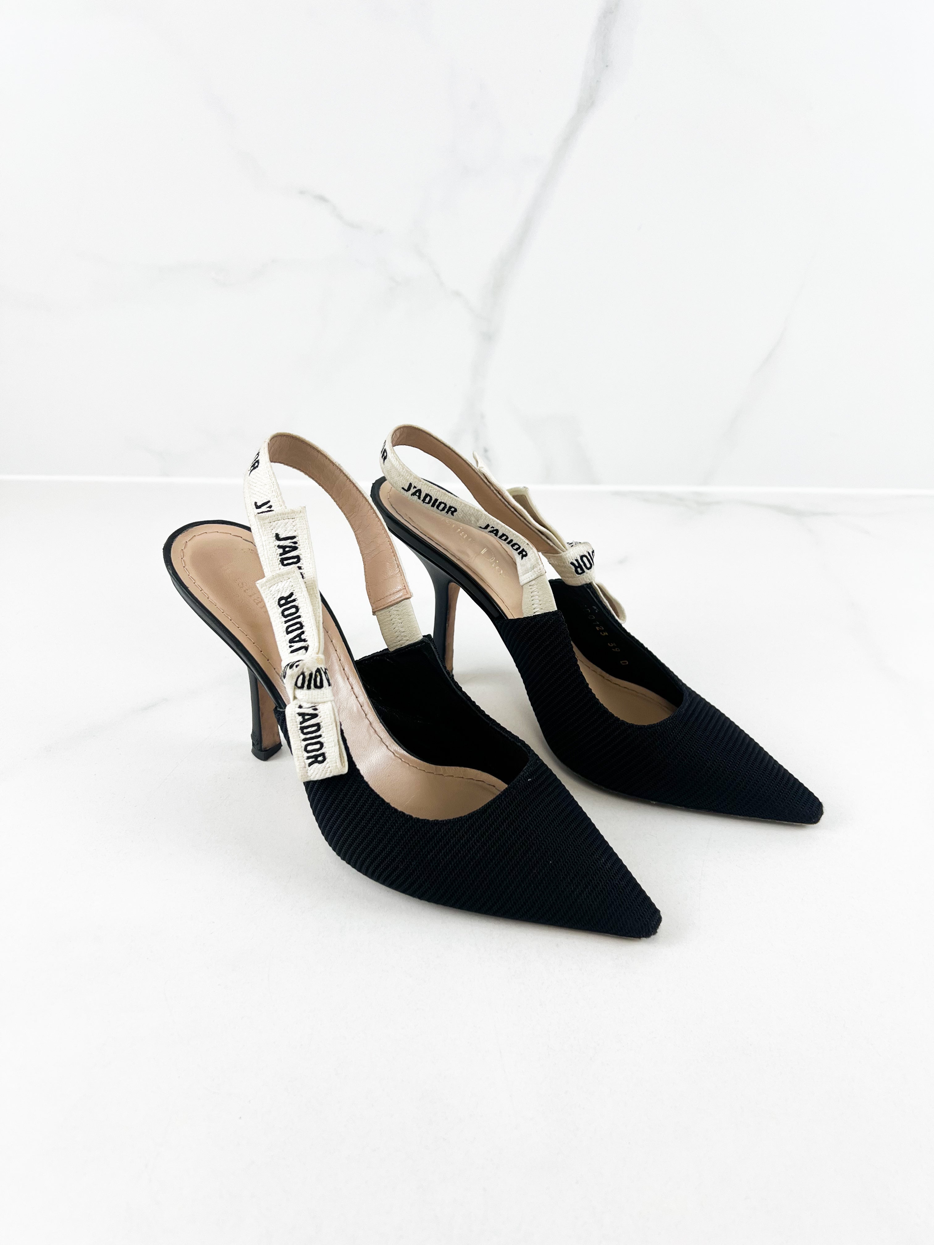 Christian Dior J'adior Slingback Heels Size 39