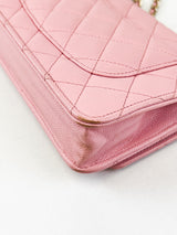 Chanel Pink Caviar CC WOC with GHW
