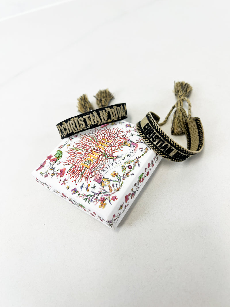 Christian Dior Friendship Bracelet Cotton