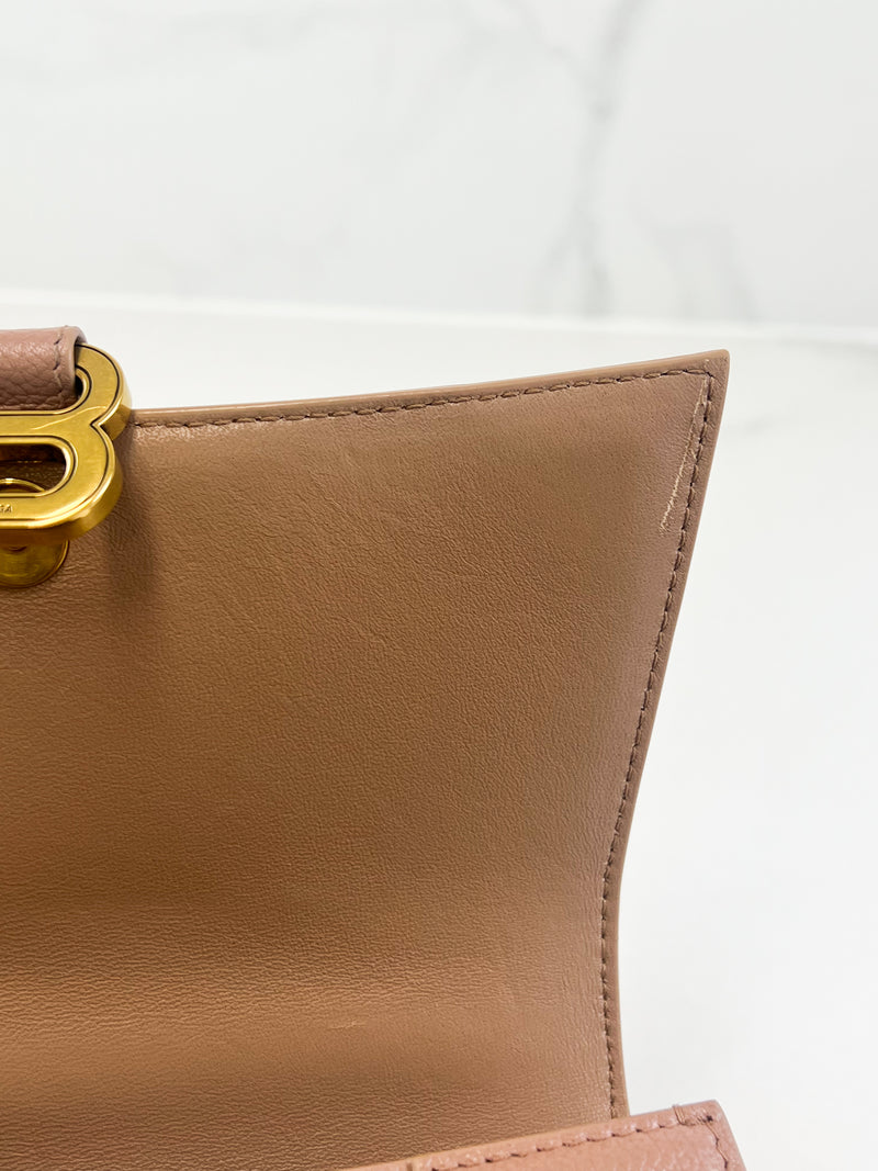 Balenciaga Small Hourglass Beige