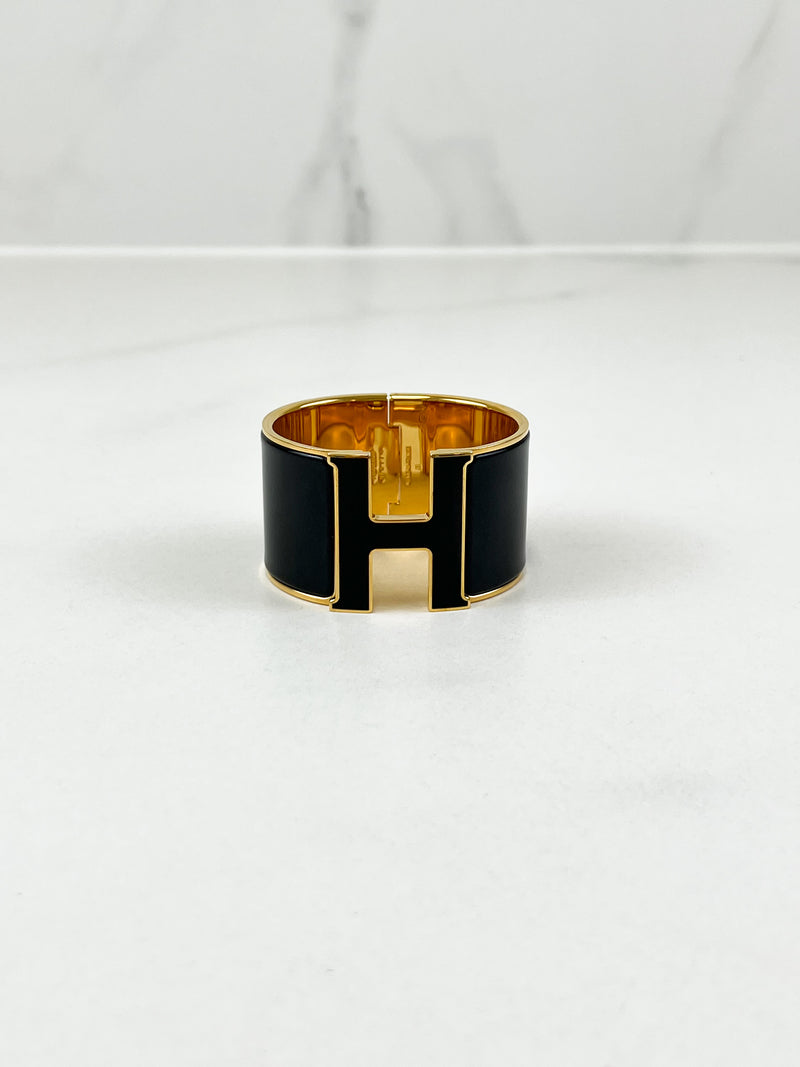 Hermes Extra Wide Clic Clac H Bracelet