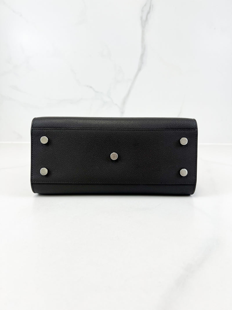 Saint Laurent Baby Sac De Jour in Charcoal Grey