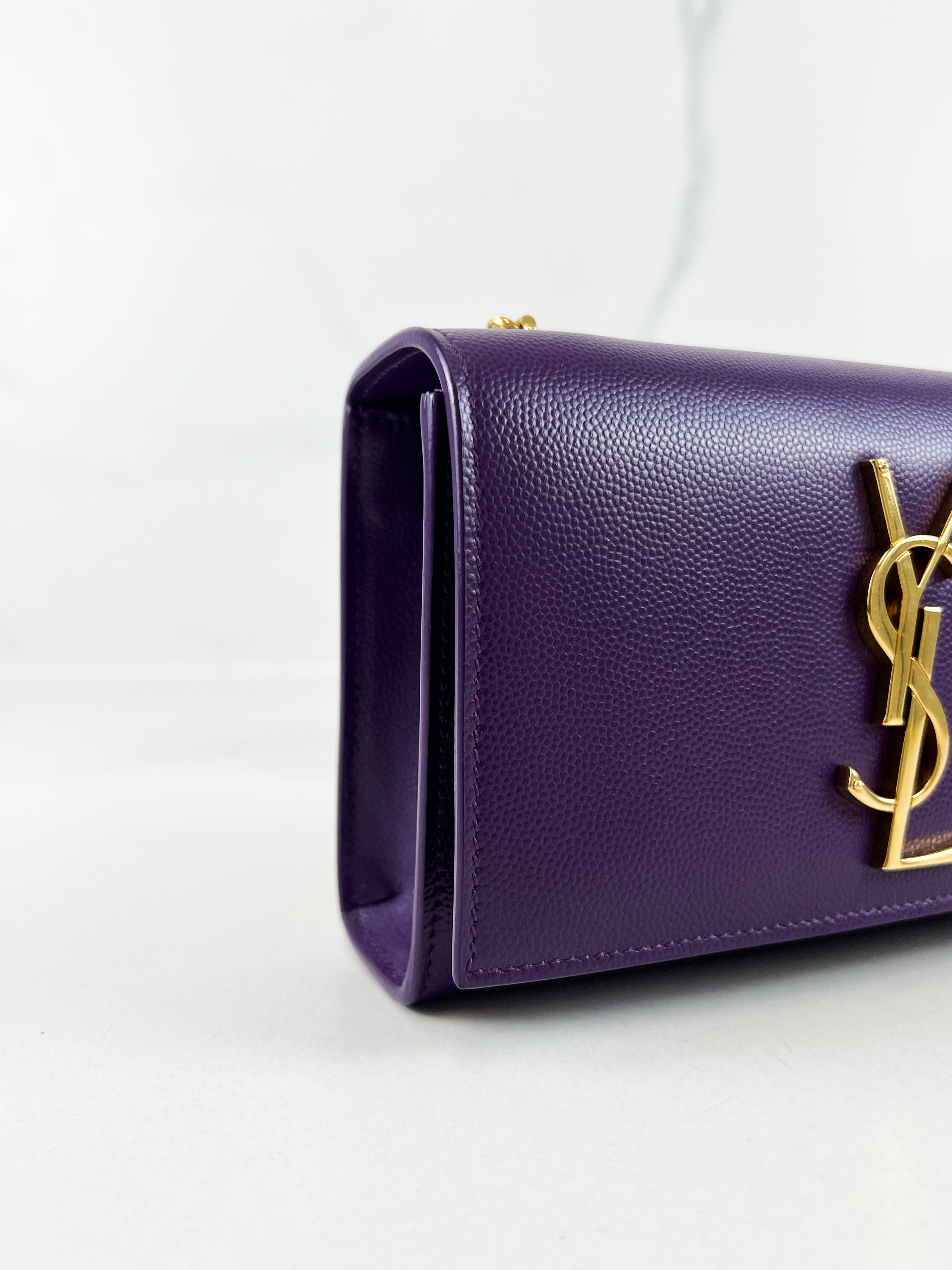 Saint Laurent Kate Small Leather Chain Bag