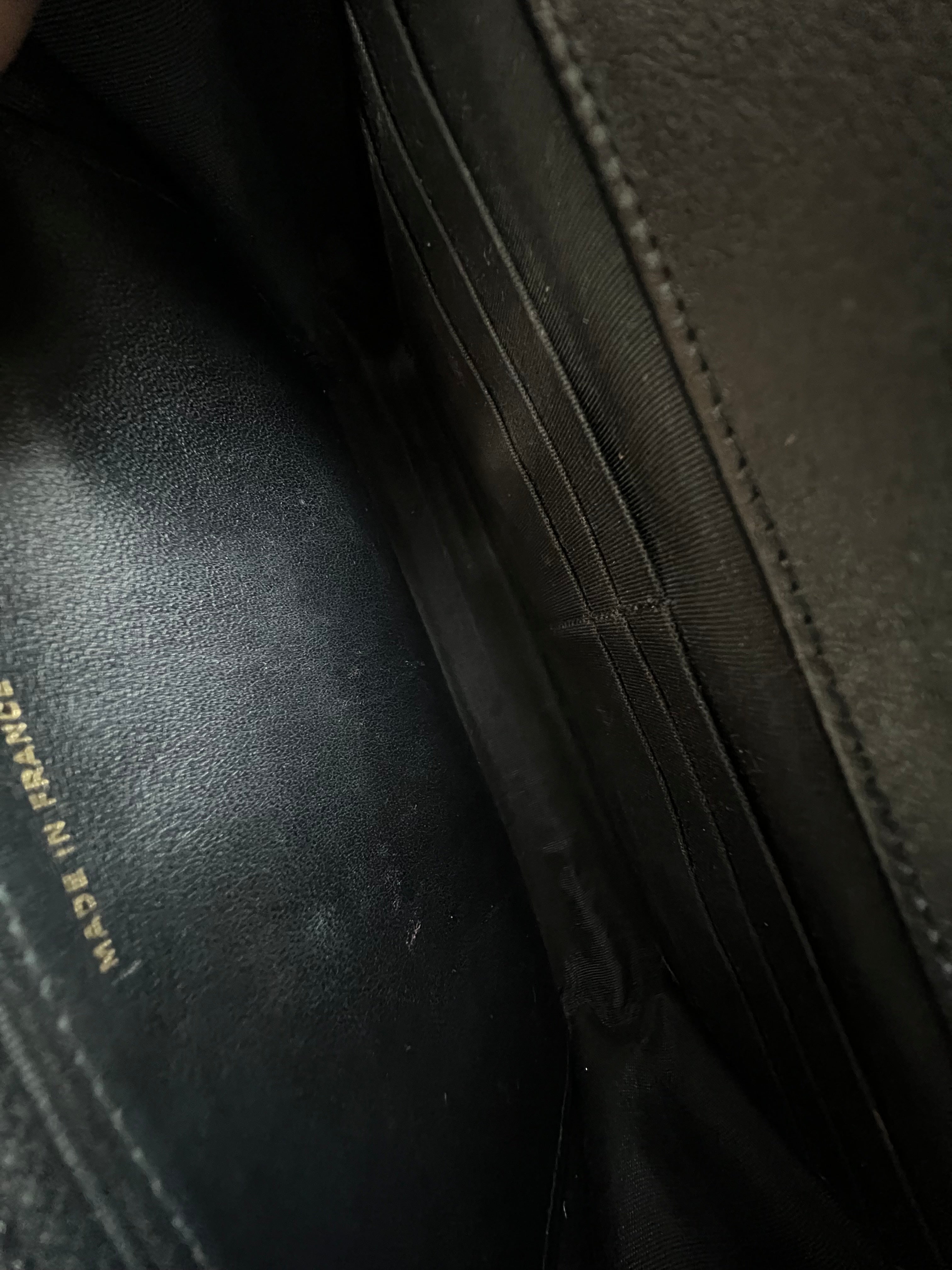 Chanel Boy Wallet on Chain Caviar with GHW