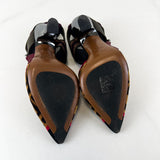 Fendi Colibri Velvet FF Pumps Size 36