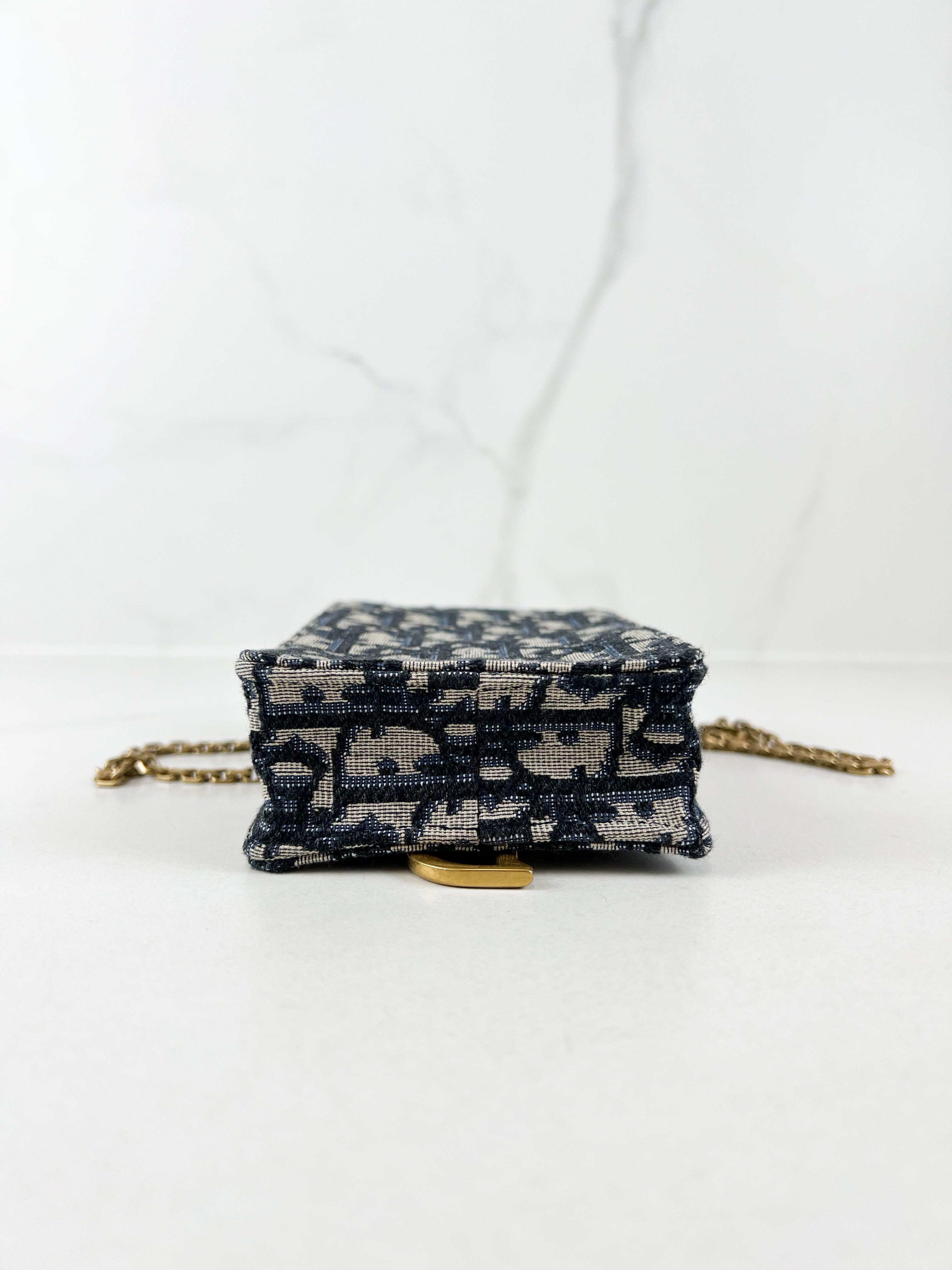Christian Dior Oblique Vertical Saddle