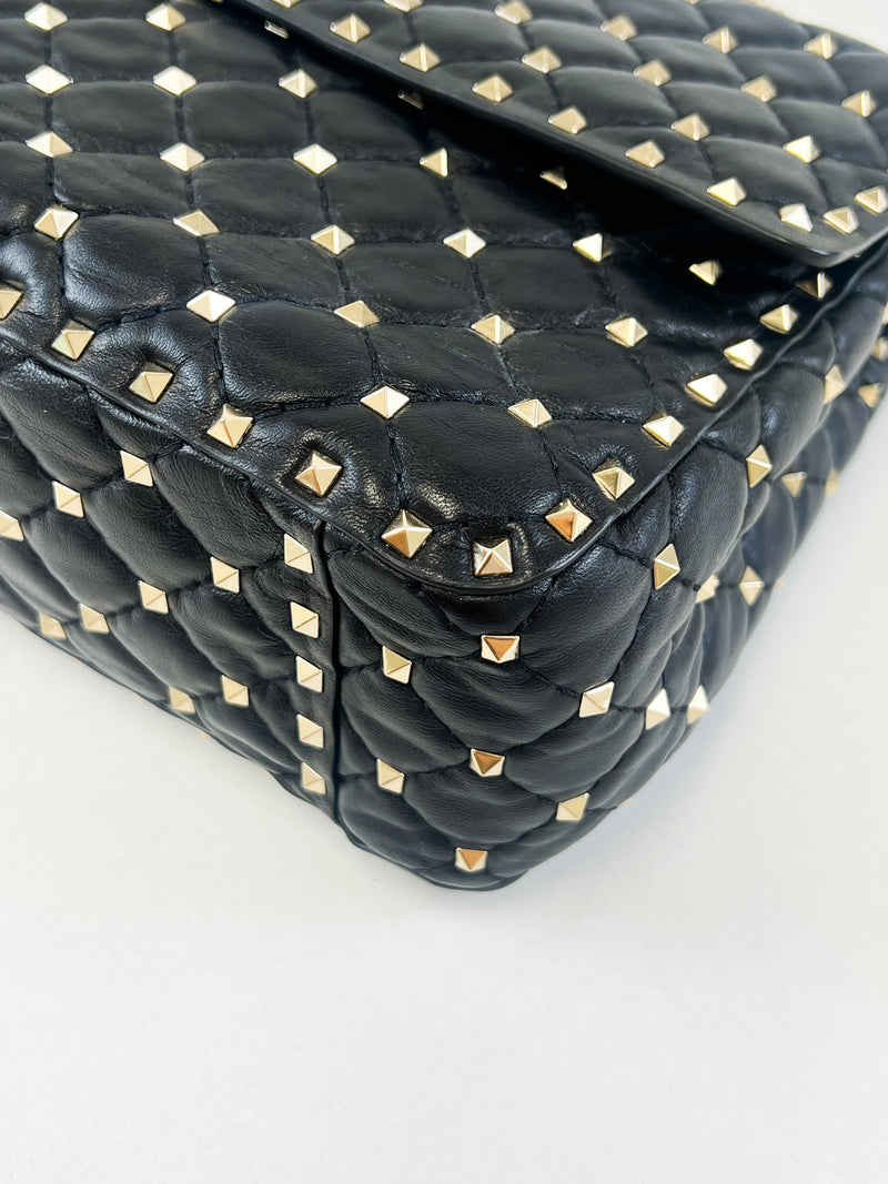 Valentino Garavani Rockstud Spike Nappa Leather Bag