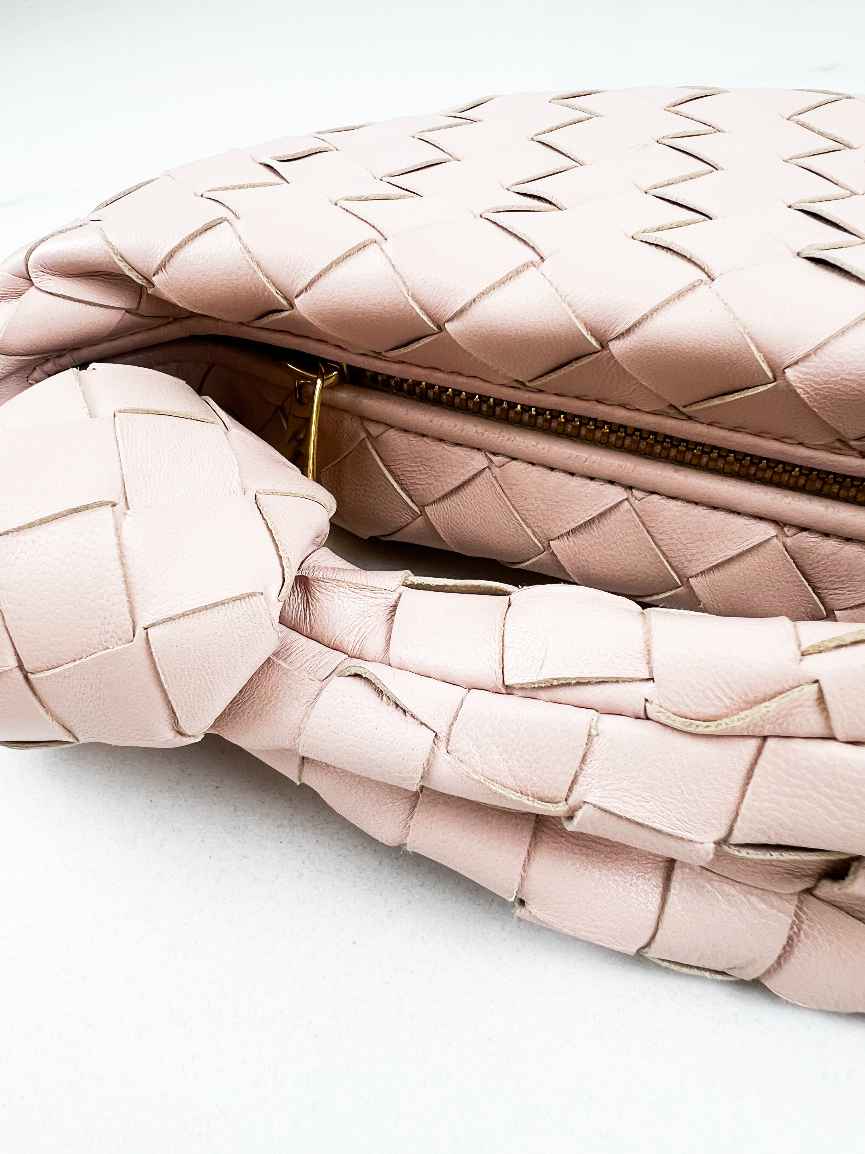 Bottega Veneta Light Pink Mini Jodie