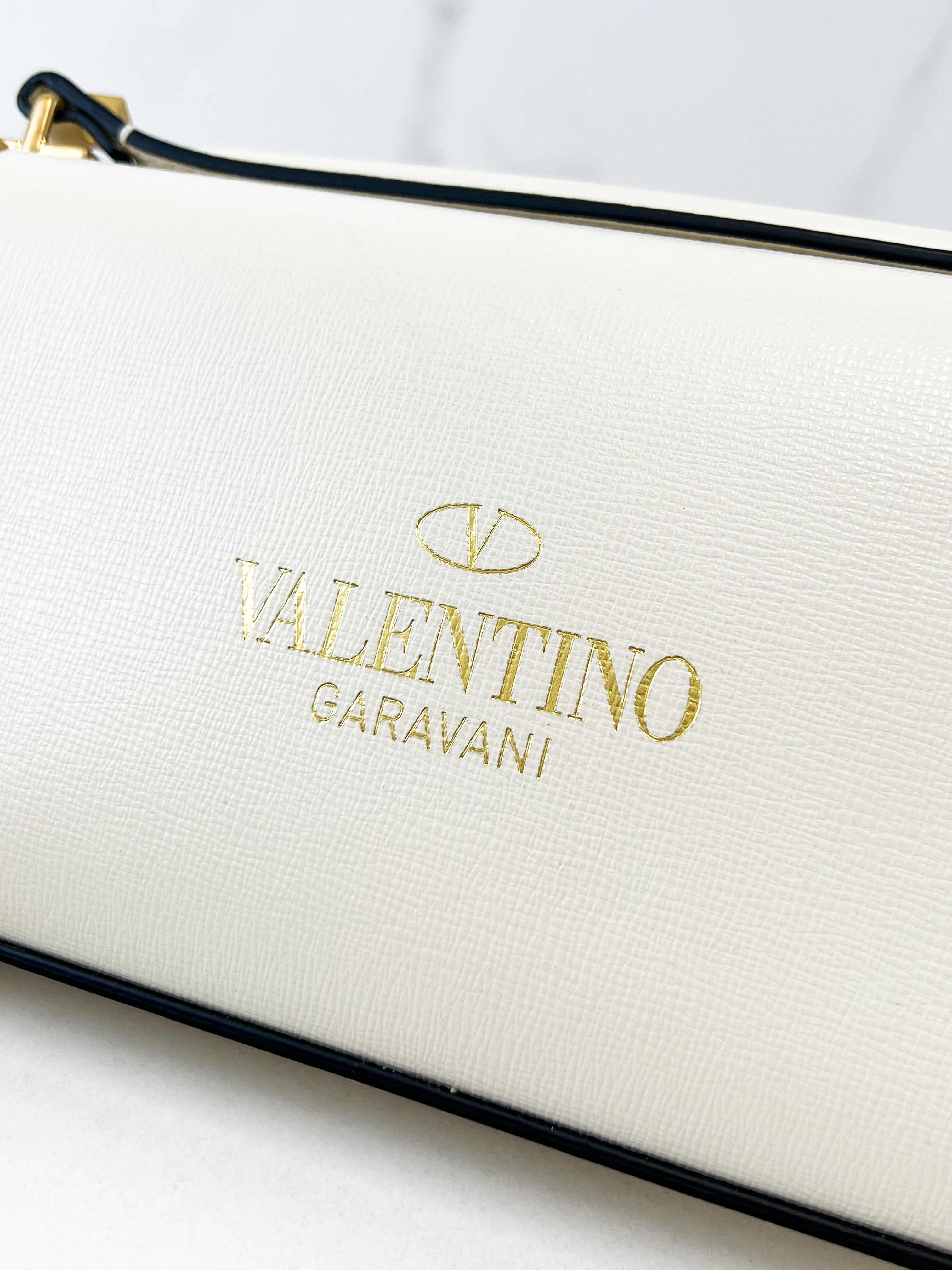 Valentino Garavani Alcove Bag in Ivory