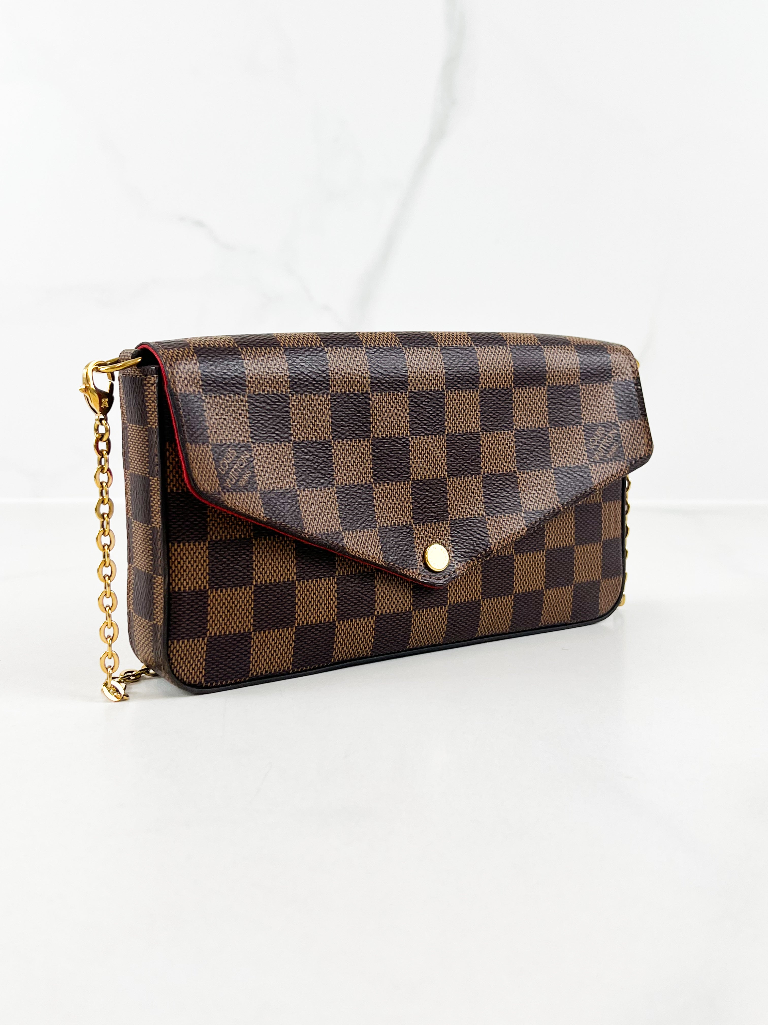 Louis Vuitton Felicie Pochette Damier Ebene