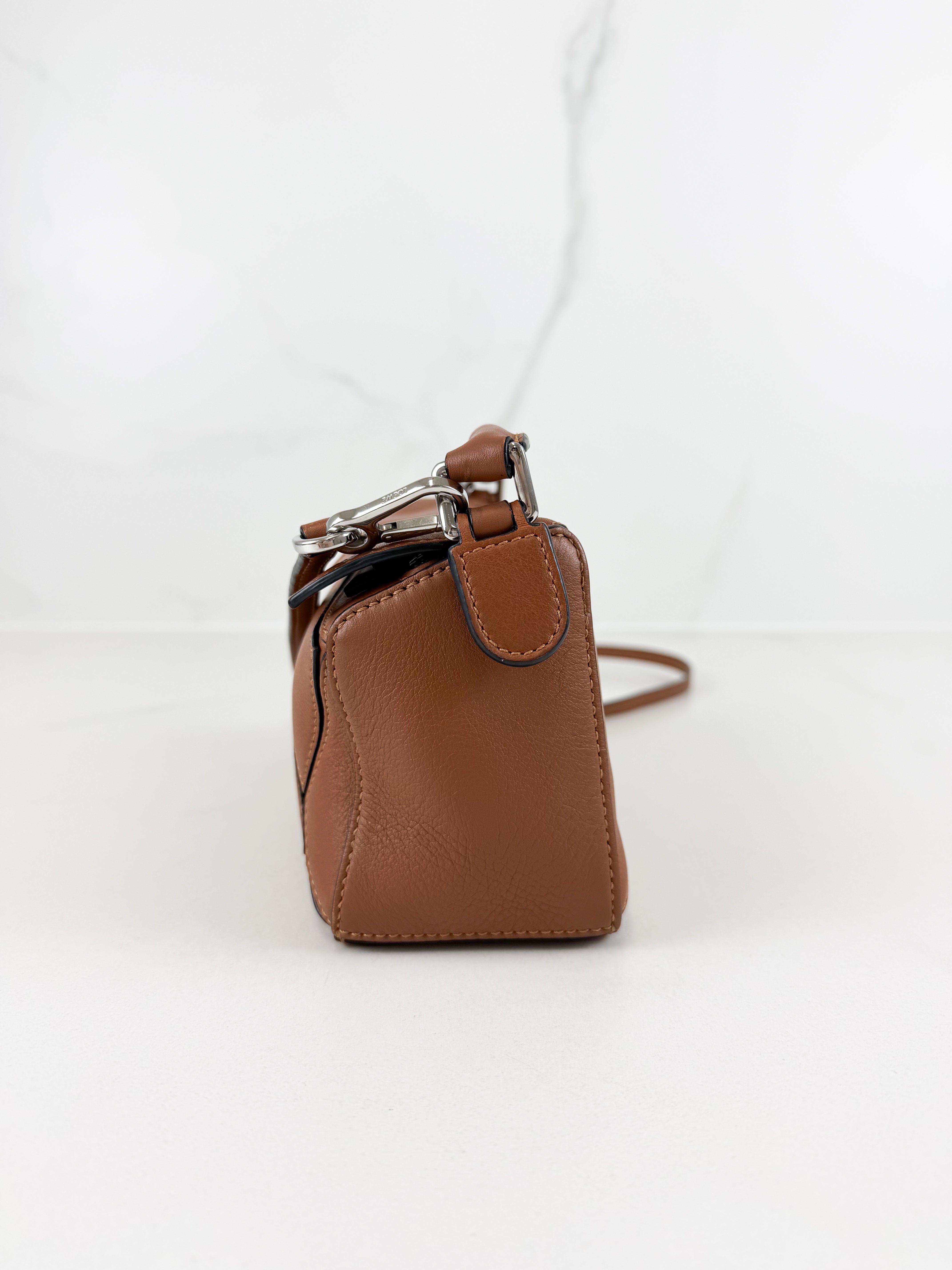 Loewe Puzzle Mini Leather Shoulder Bag