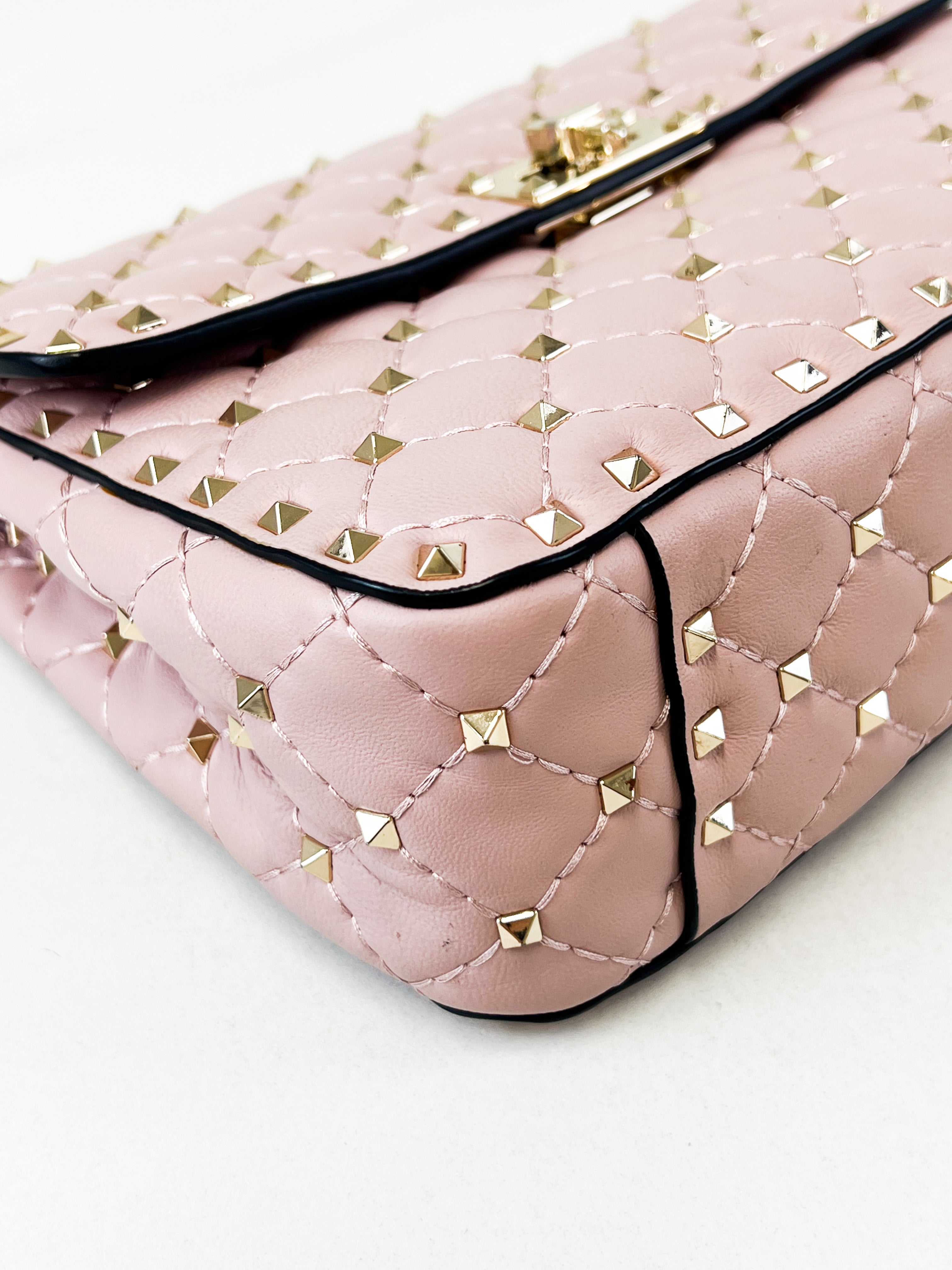 Valentino Garavani Rockstud Spike Nappa Leather Bag